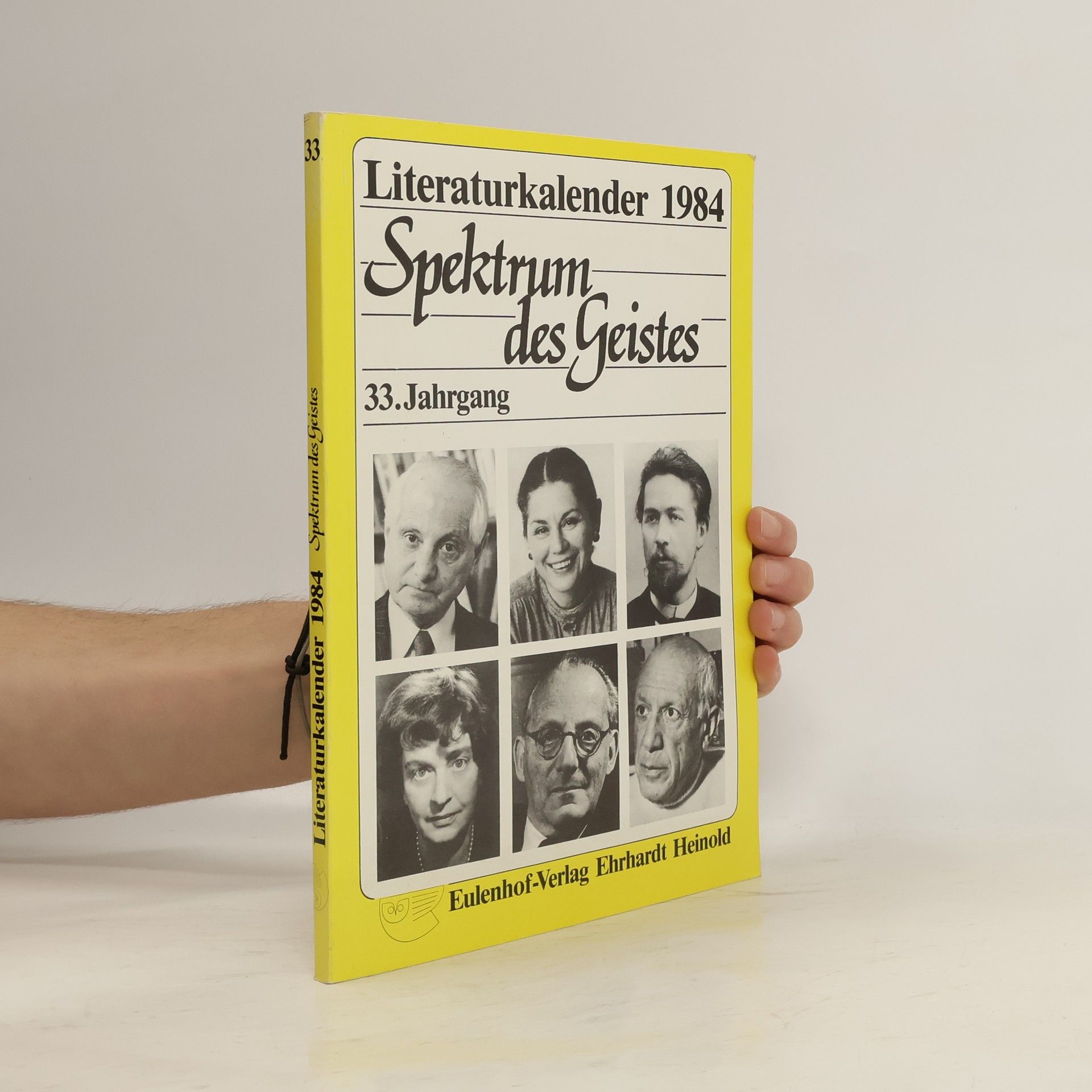 Autorenkollektiv Literaturkalender Spektrum des Geistes 1984