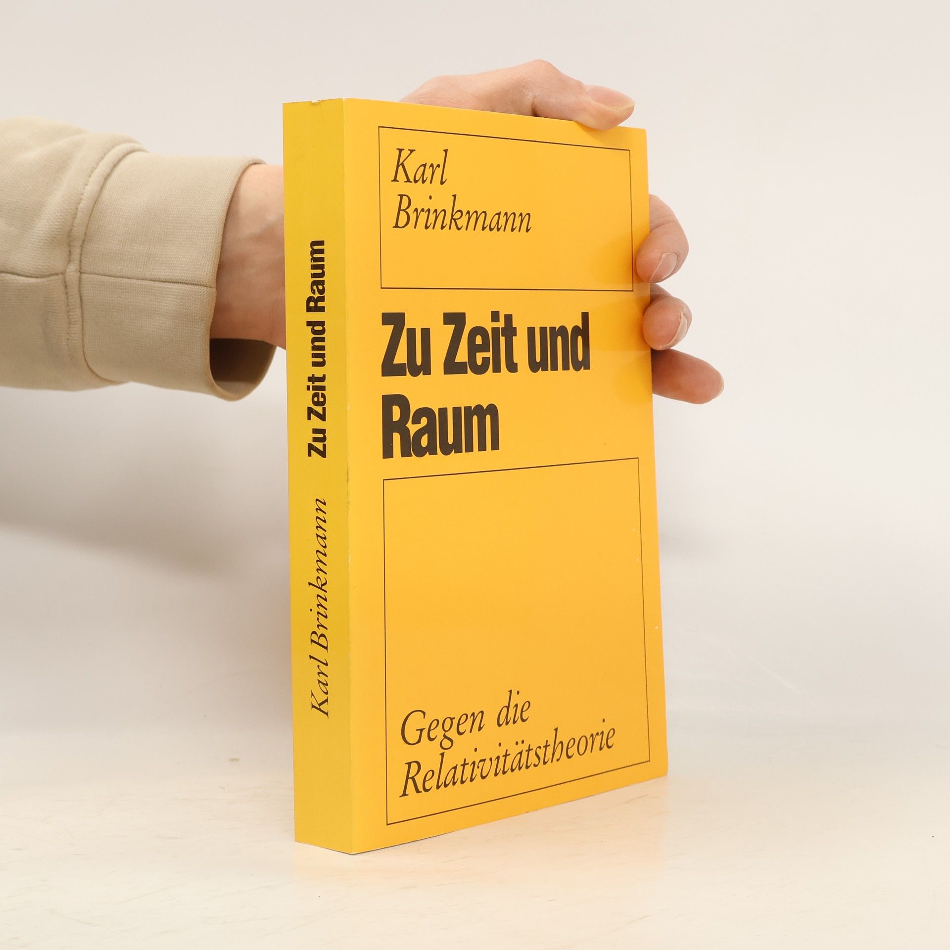 Karl Brinkmann Zu Zeit und Raum