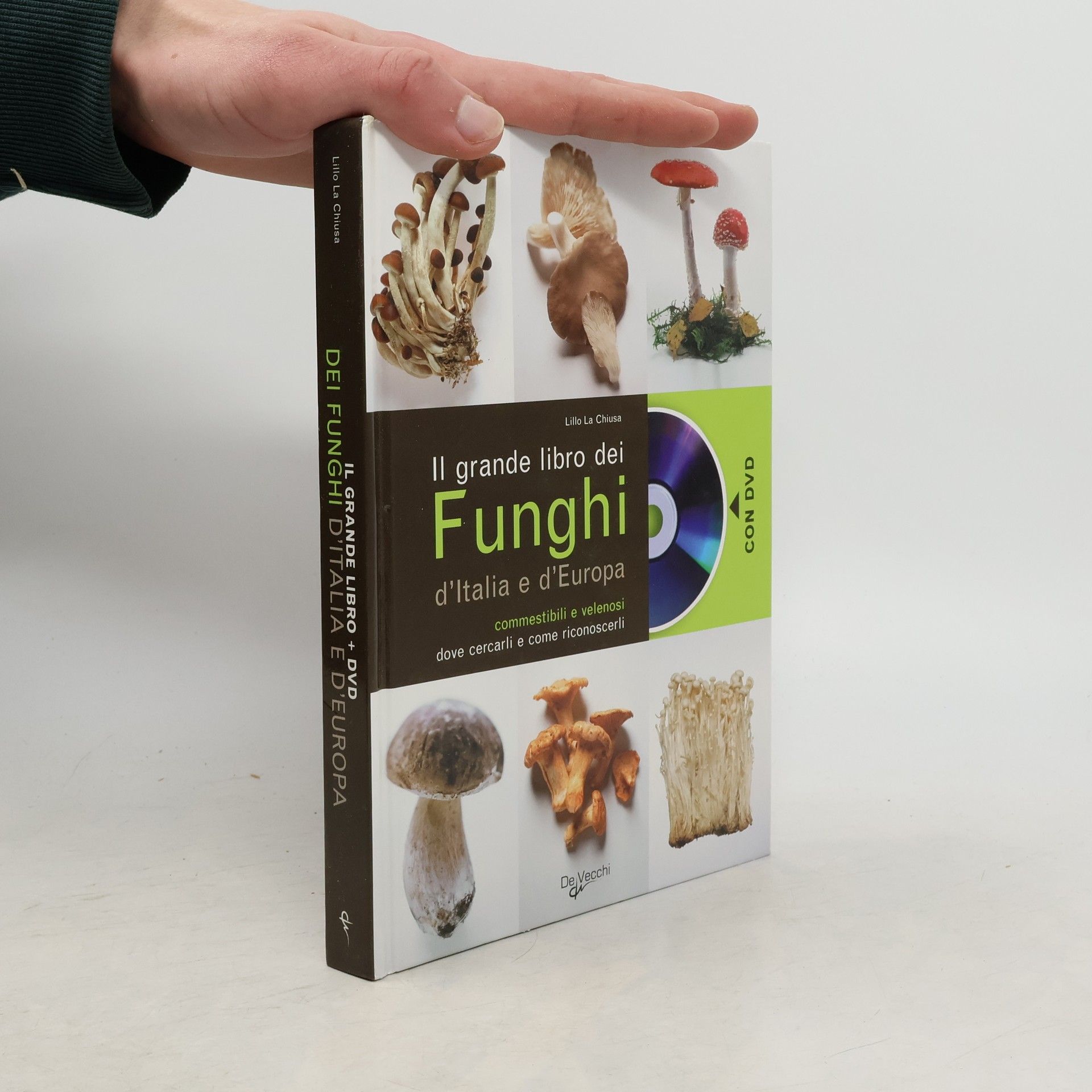 Lillo La Chiusa Il grande libro dei funghi d'Italia e d'Europa. Con DVD