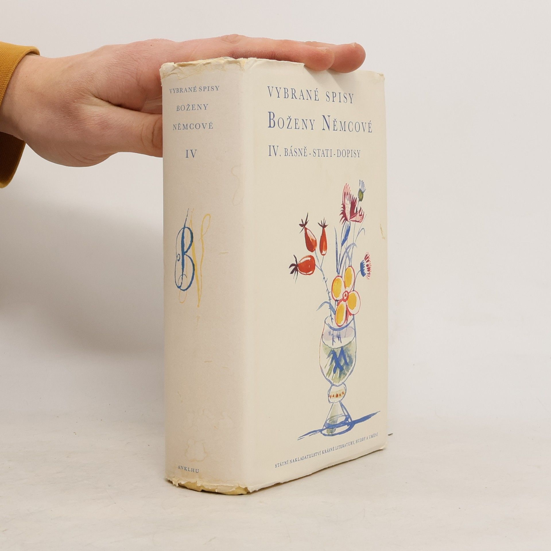 Božena Němcová Vybrané spisy Boženy Němcové IV. Básně - stati - dopisy
