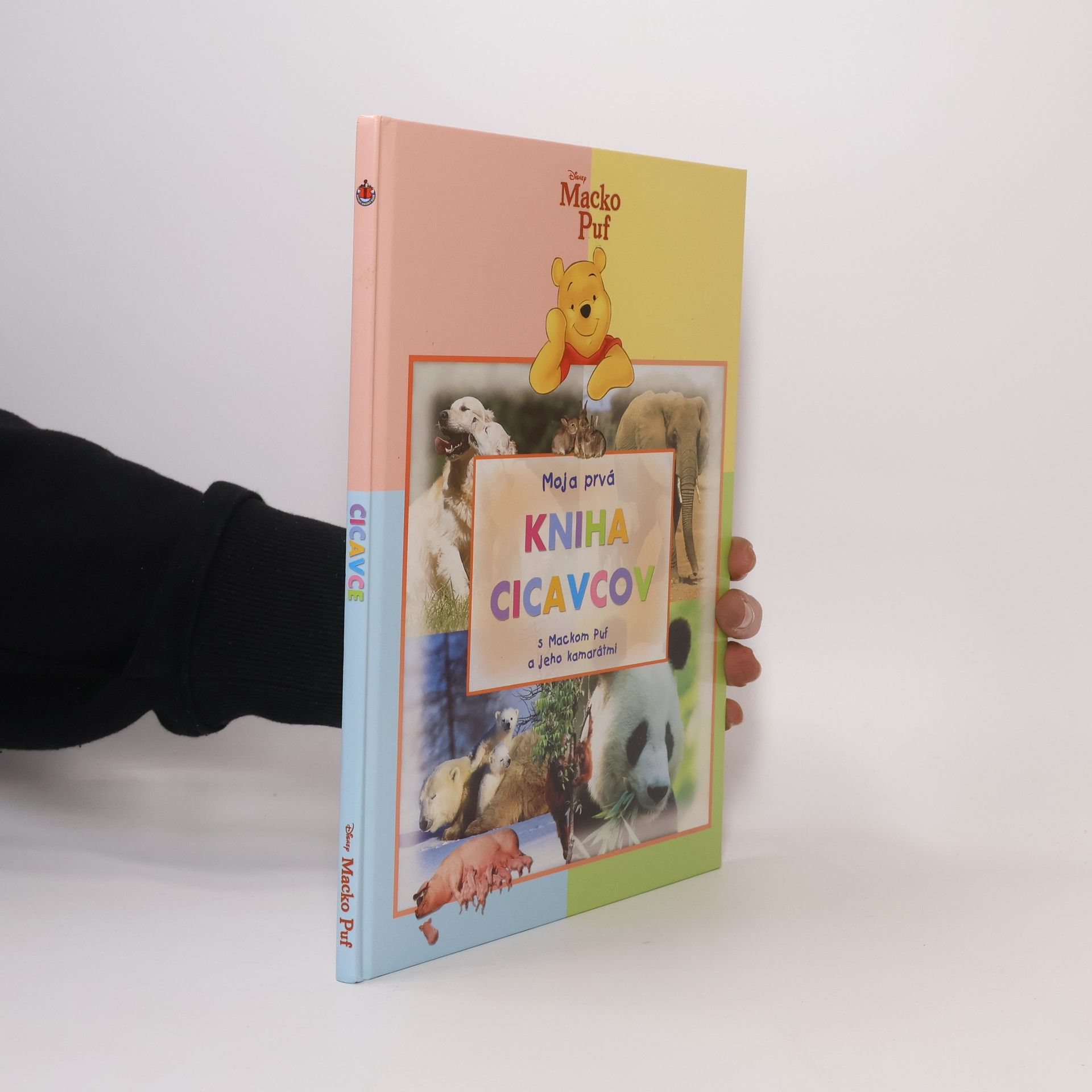 Walt Disney Moja prvá kniha cicavcov s Mackom Puf a jeho kamarátmi