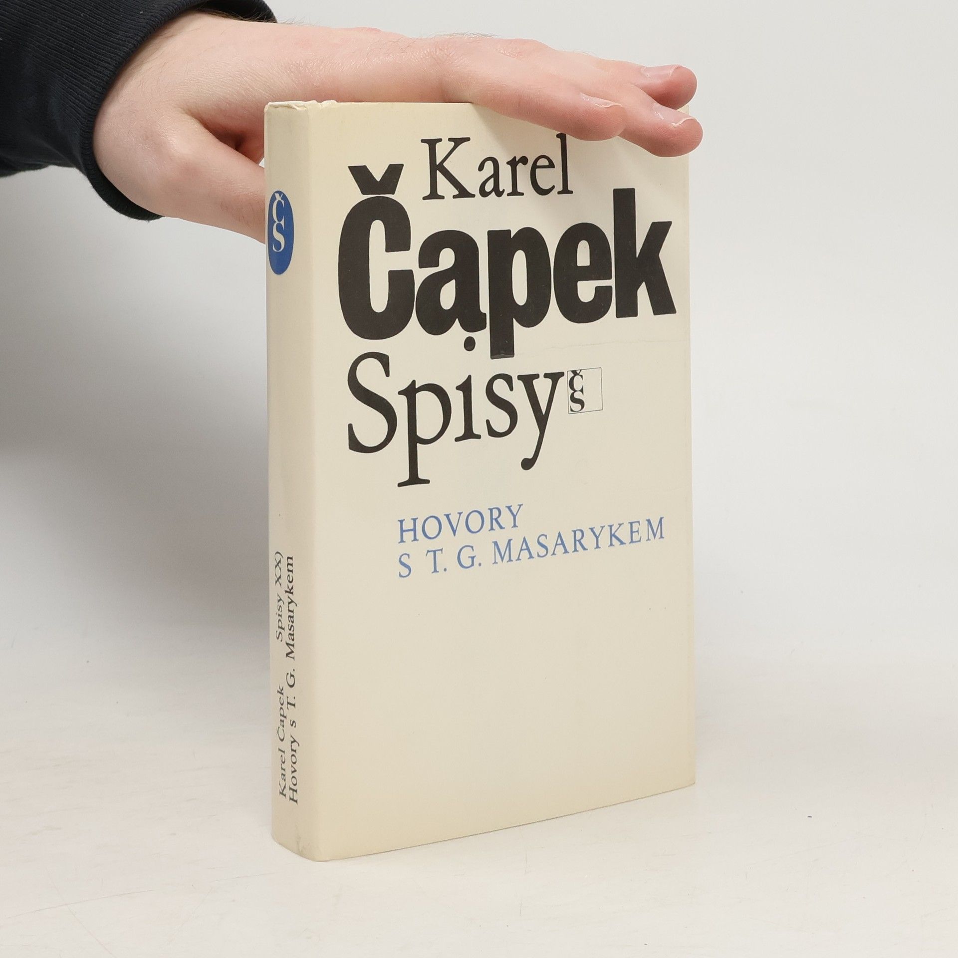 Karel Čapek Hovory s T. G. Masarykem