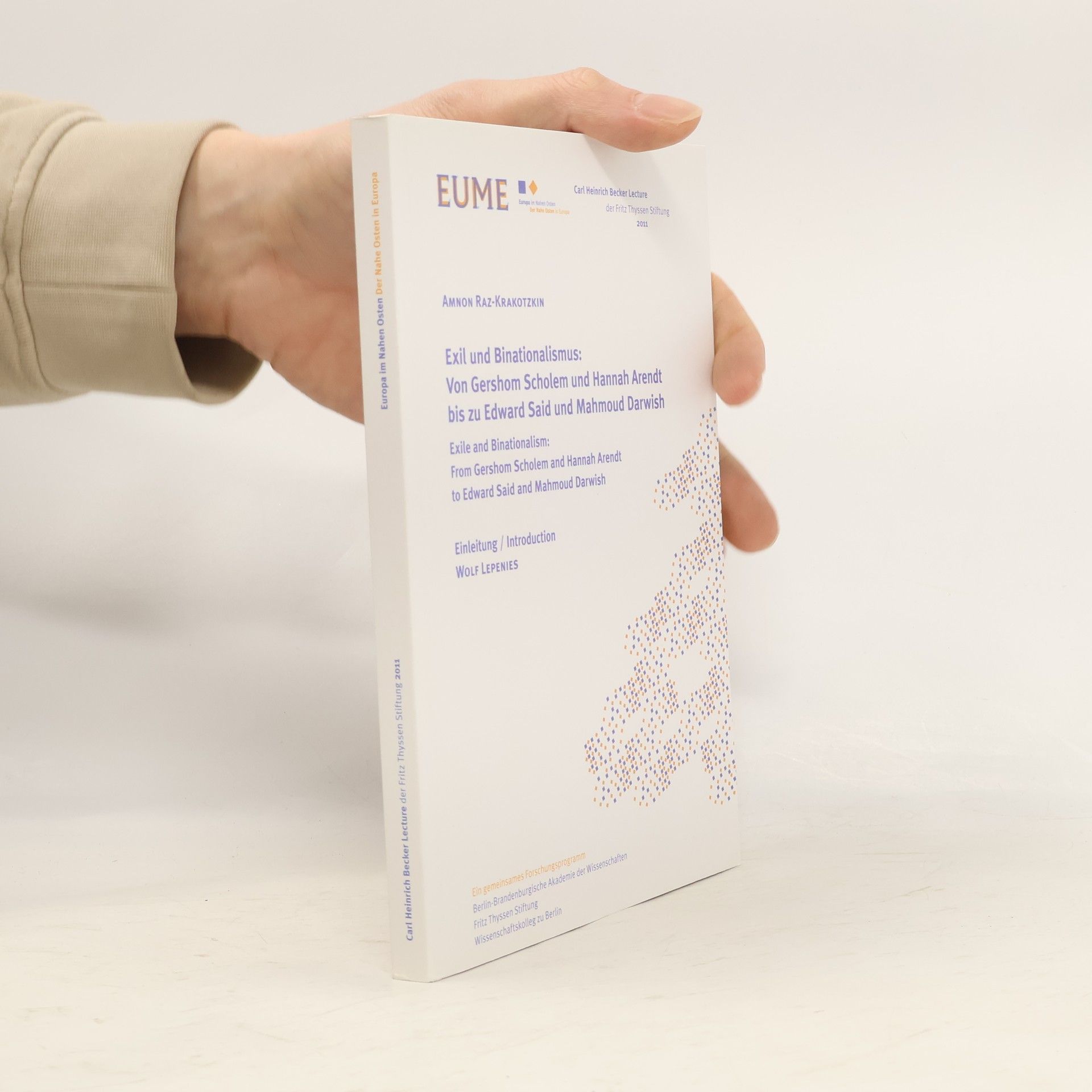 Amnon Raz-Krakotzkin Exil und Binationalismus