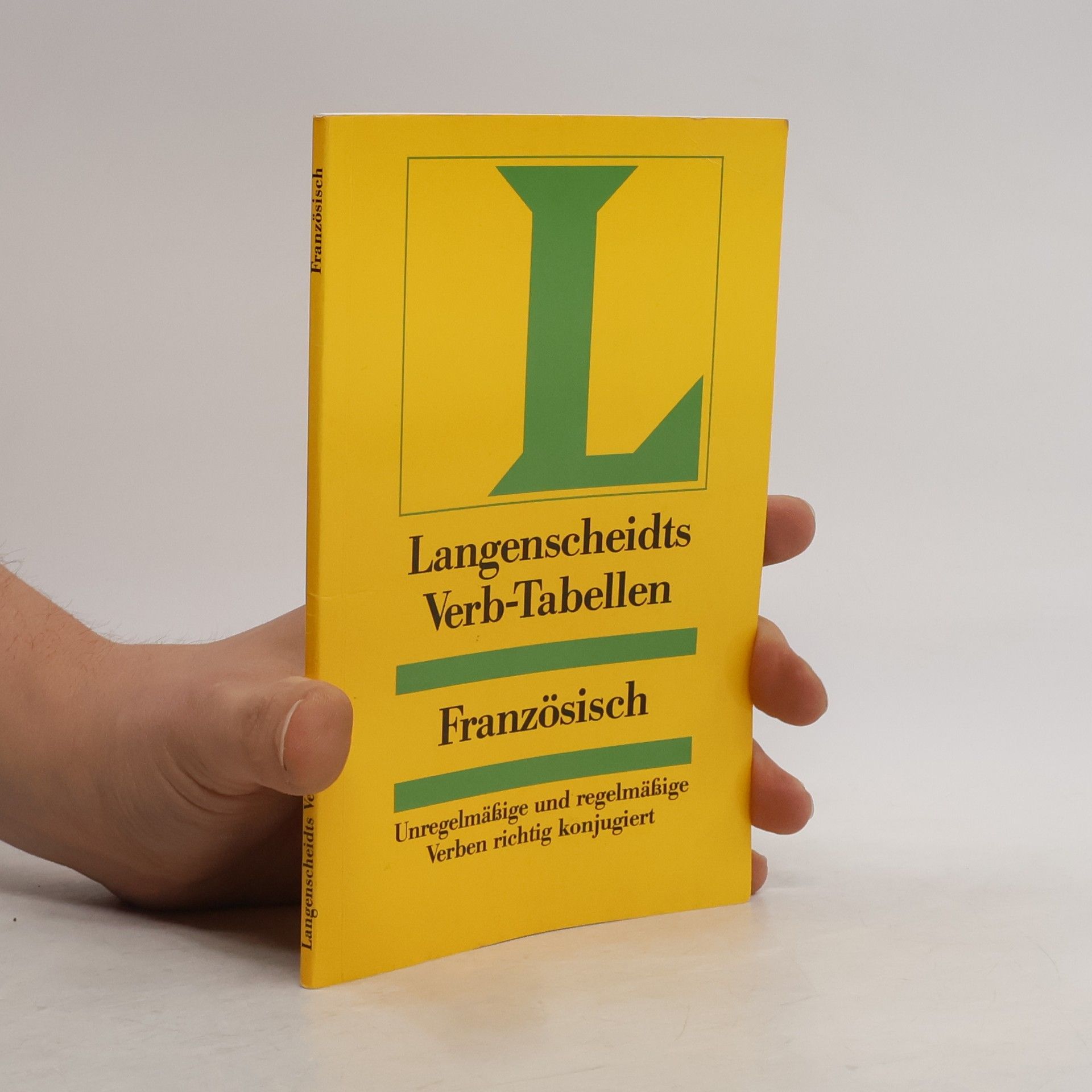 Langenscheidts Verb-Tabellen, Französisch