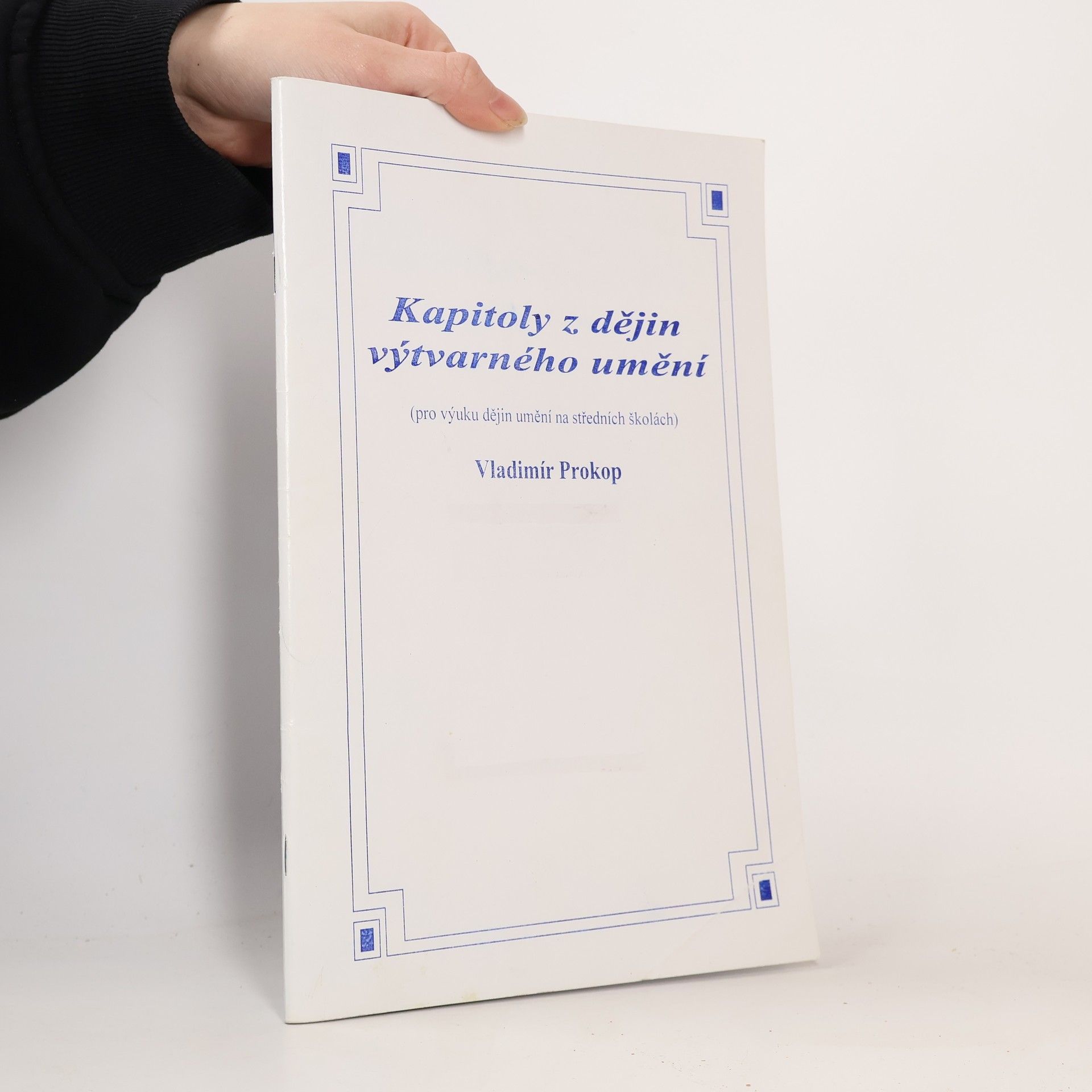 Vladimír Prokop Kapitoly z dějin výtvarného umění