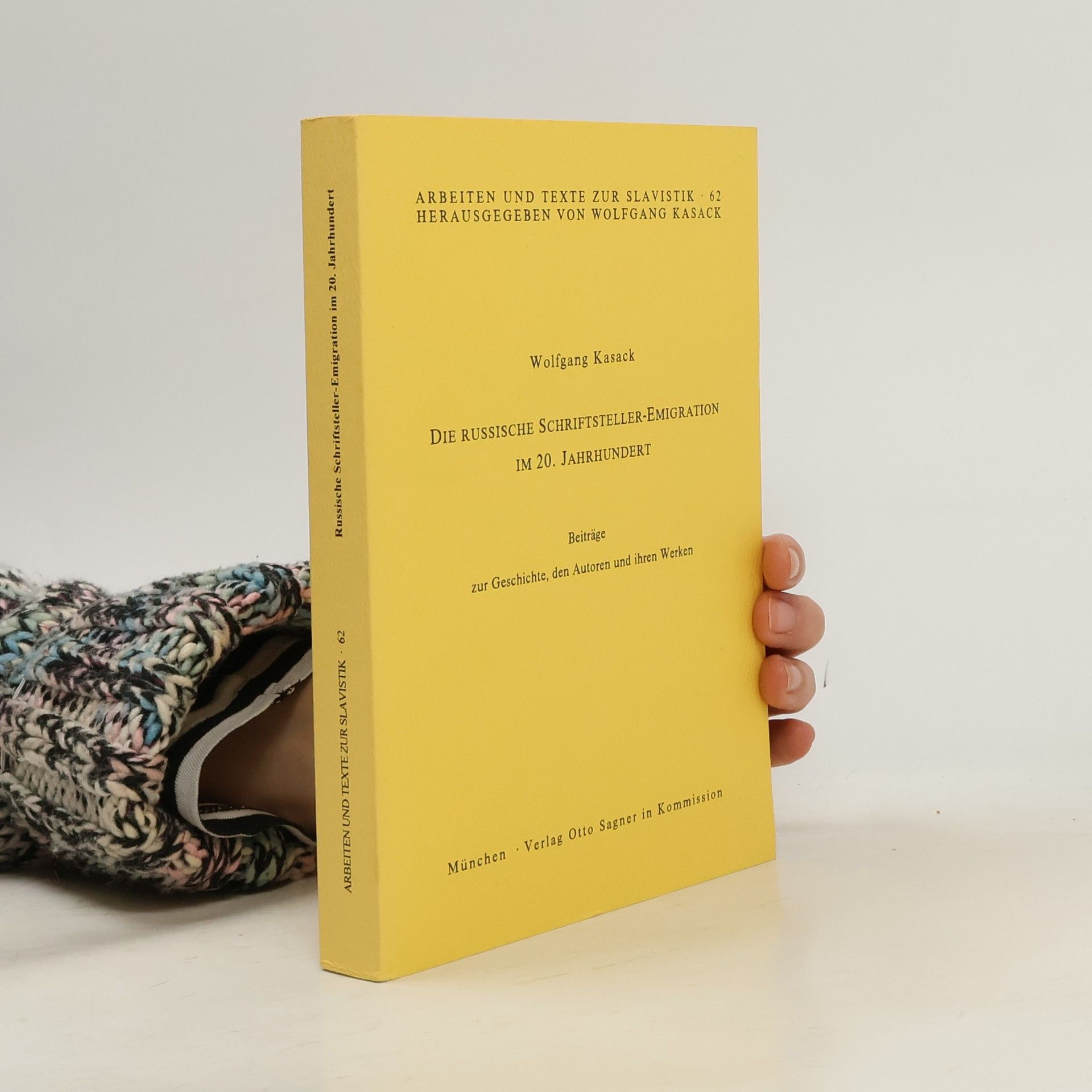 Wolfgang Kasack Die russische Schriftsteller-Emigration im 20. Jahrhundert