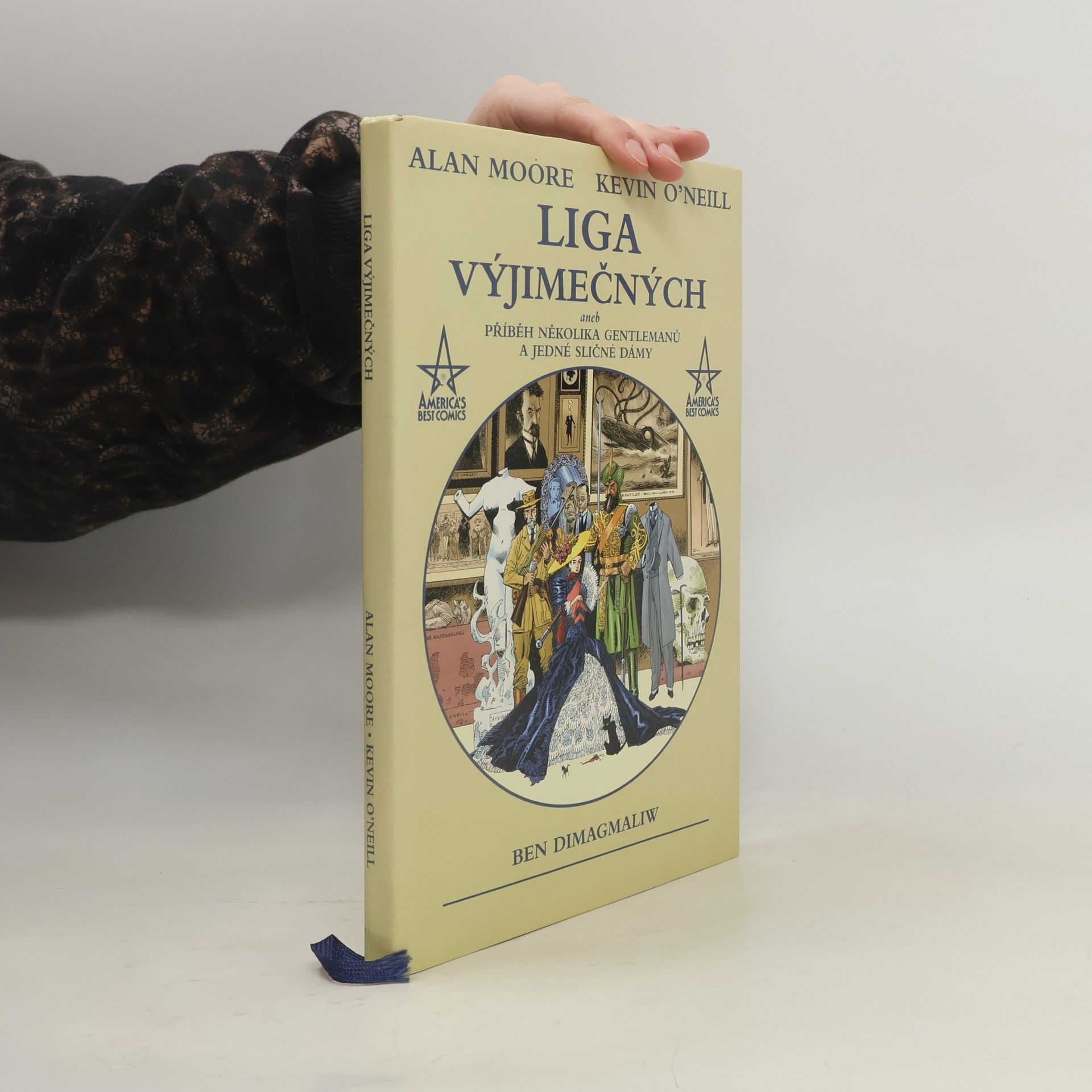 Alan Moore Liga výjimečných, aneb, Příběh několika gentlemanů a jedné sličné dámy ; Allan a roztržený závoj. [1. díl]