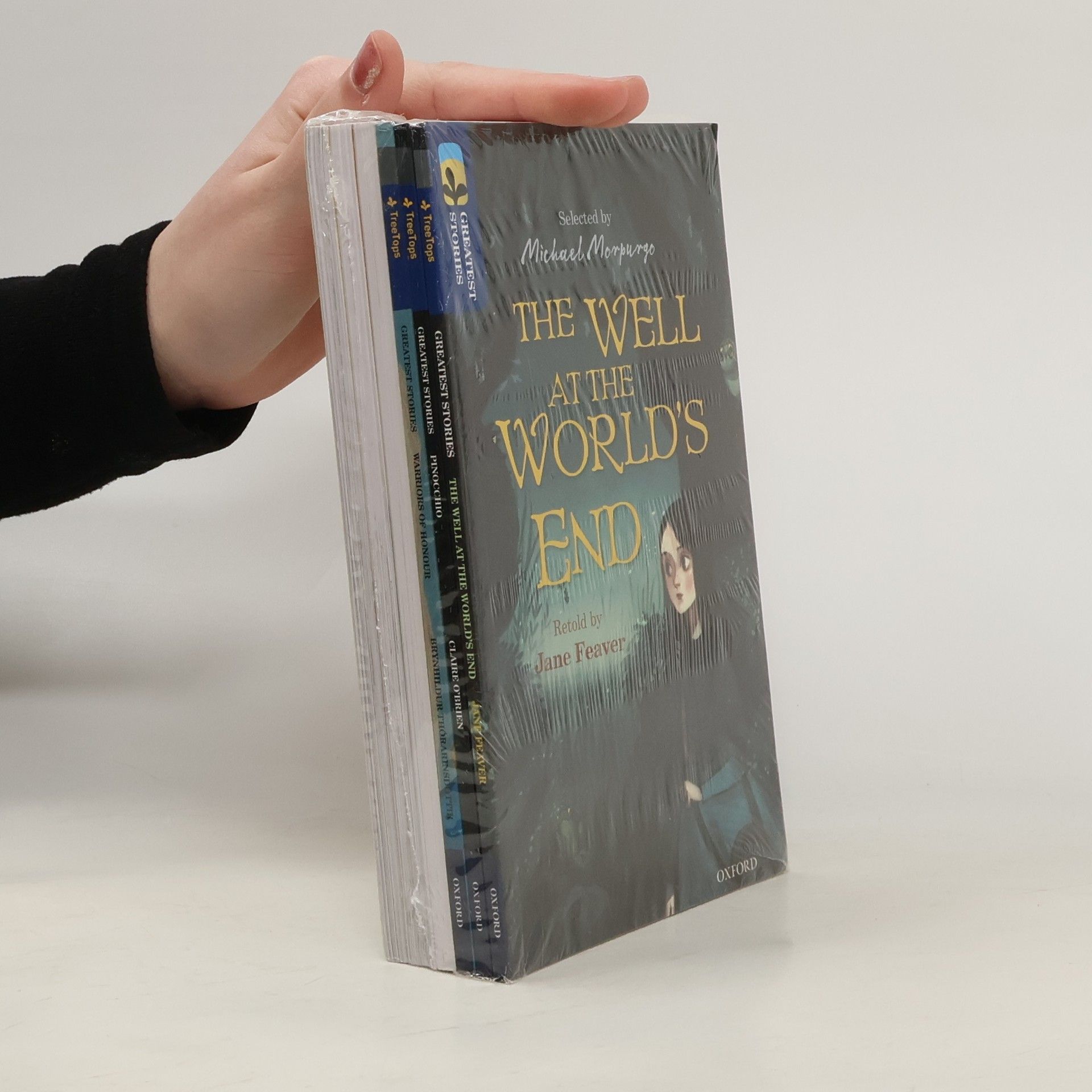 Jane Feaver Pinocchio. Warroirs of Honour. The Well at the World's End. Animal Tails. Around the World in 80 Days. The Red Badge of Courage