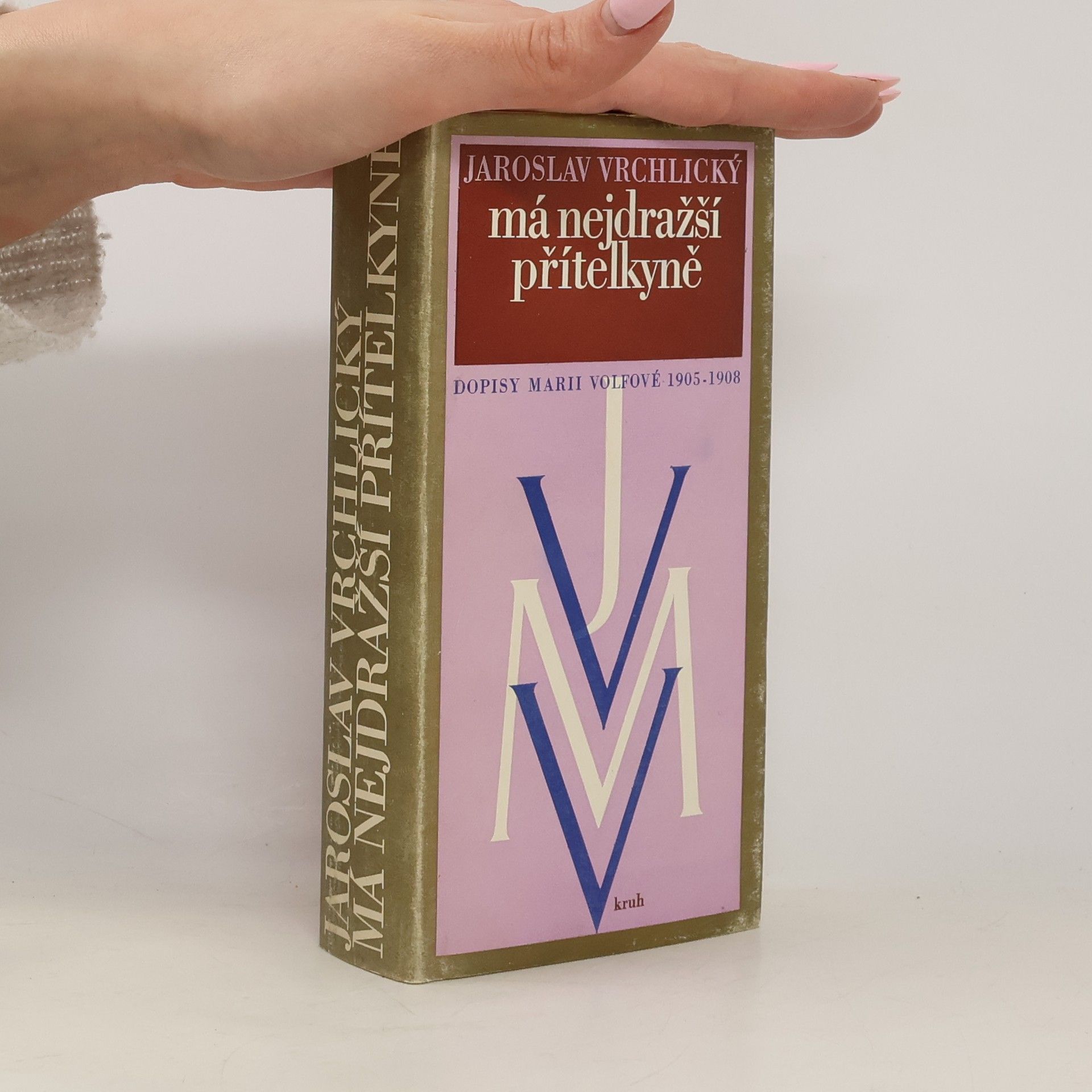 Jaroslav Vrchlický Má nejdražší přítelkyně. Dopisy Marii Volfové 1905-1908