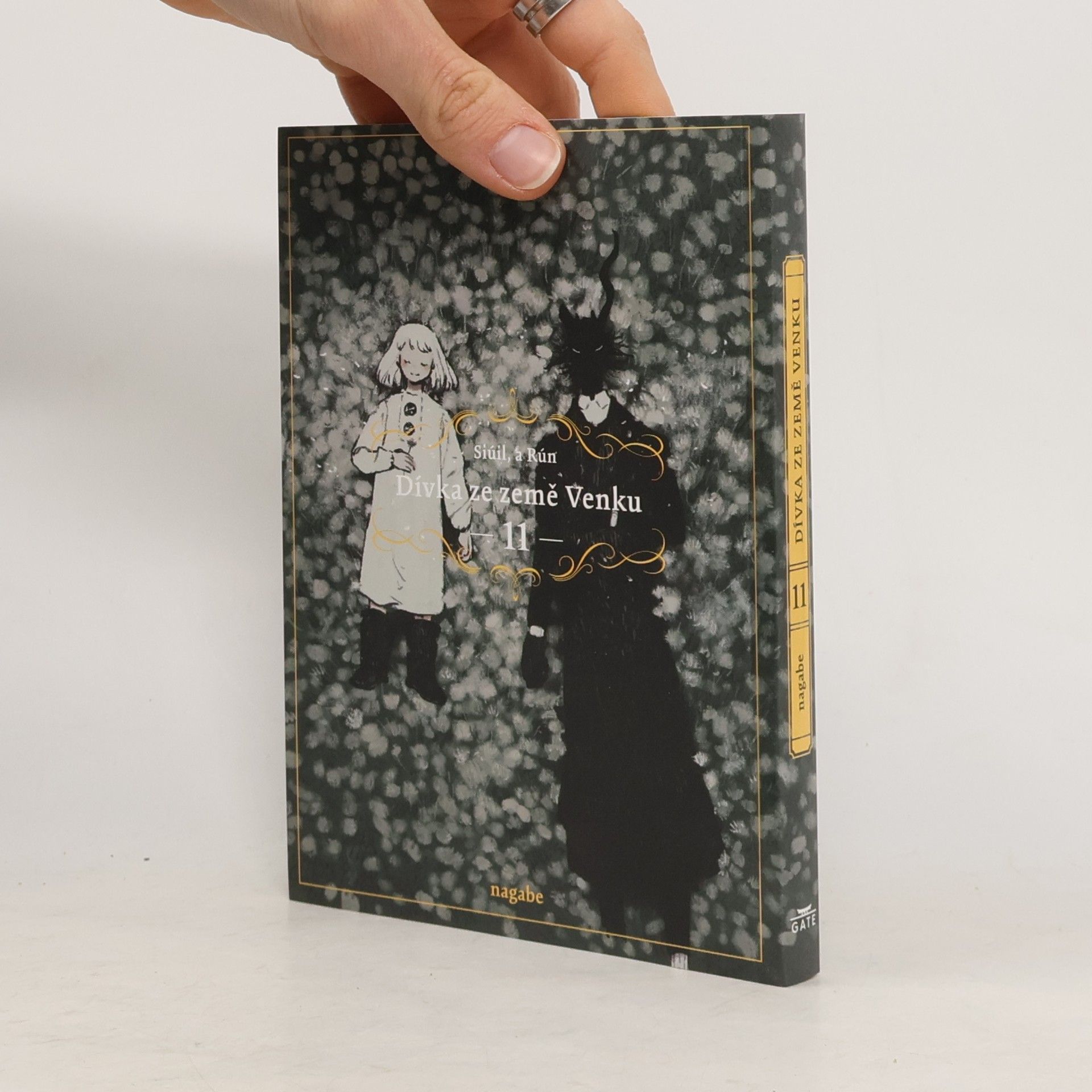 Nagabe Dívka ze země Venku. 11, Siúil, a Rún