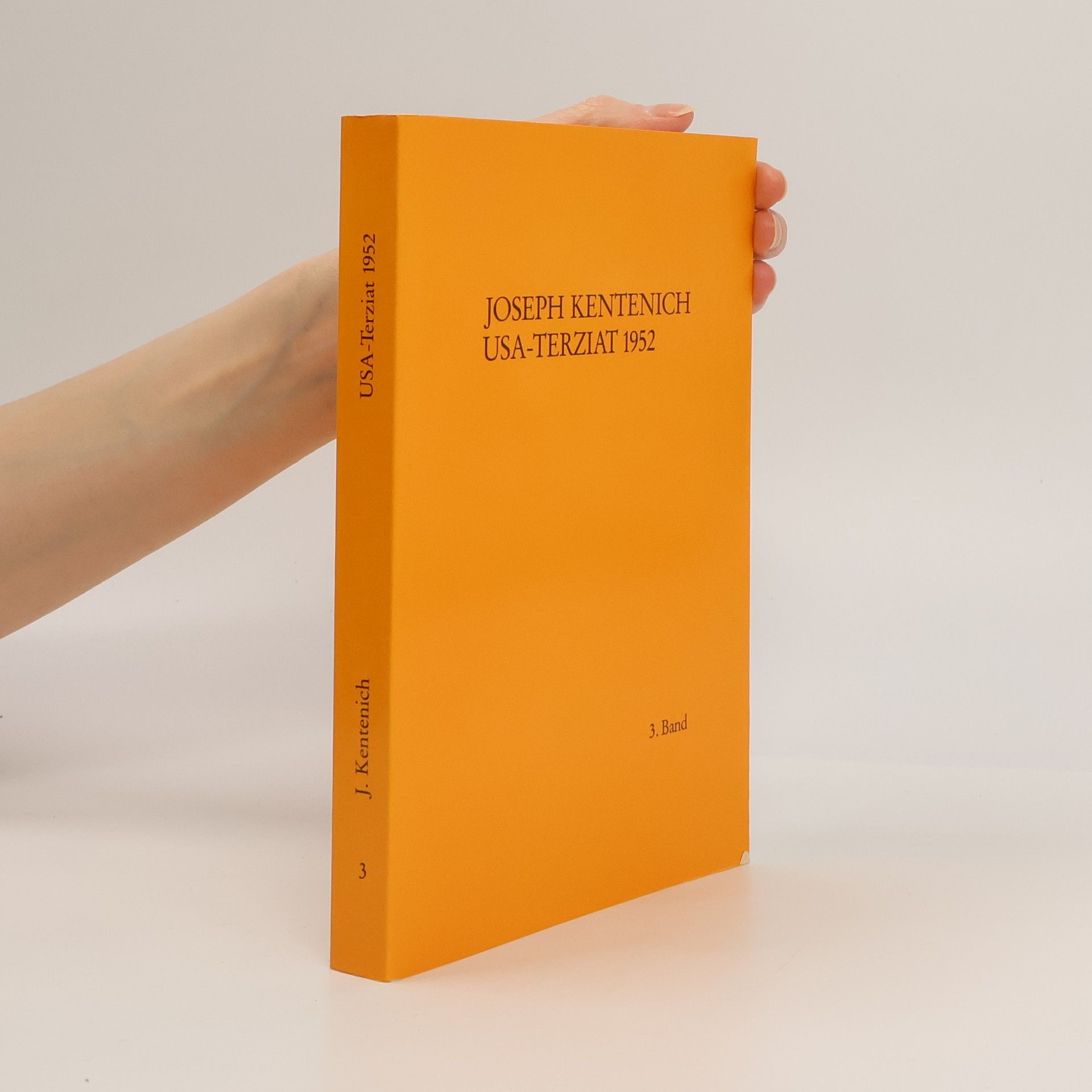 Joseph Kentenich USA-Terziat 1952. Band 3