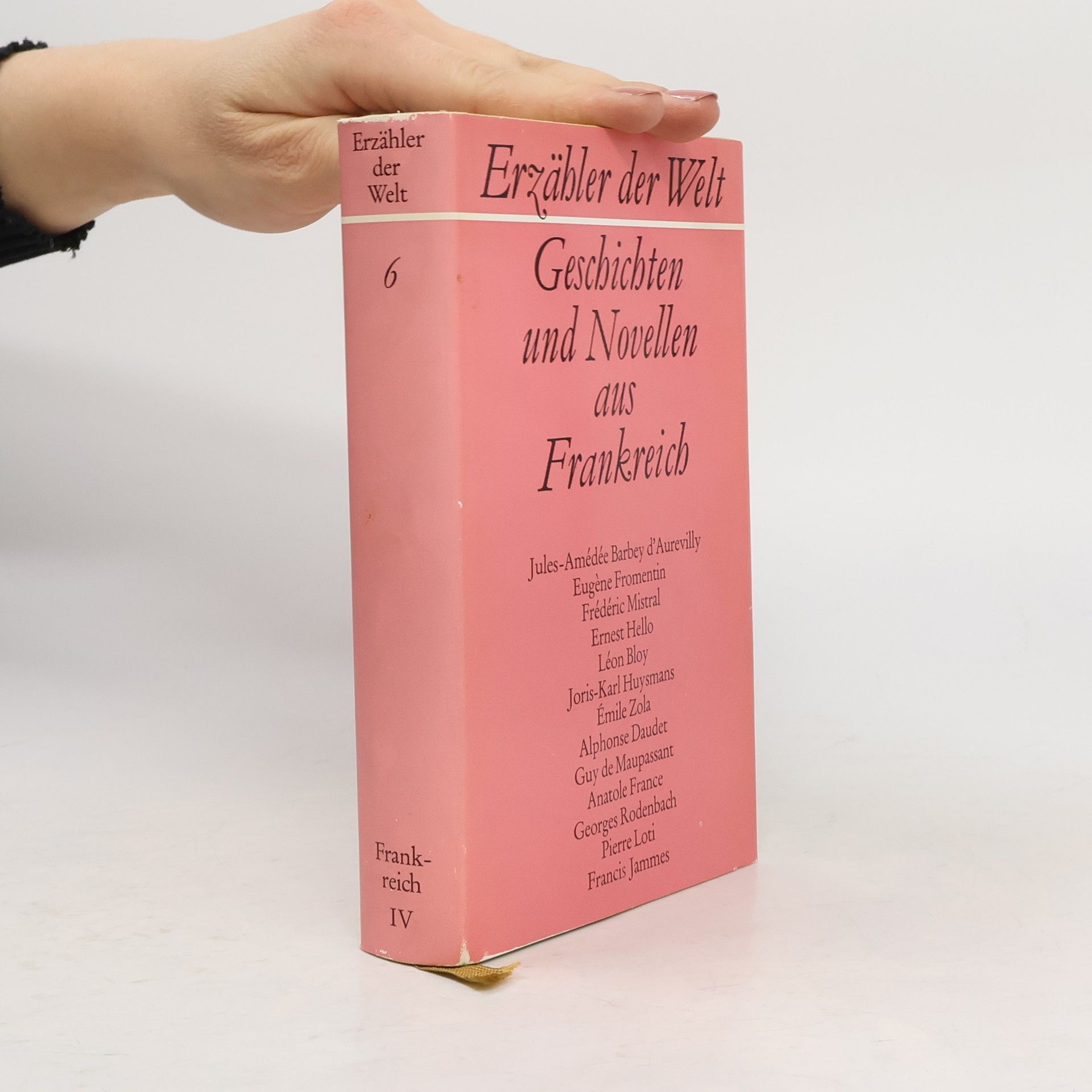 Kolektiv autorů Erzähler der Welt 6. Geschichten und Novellen aus Frankreich