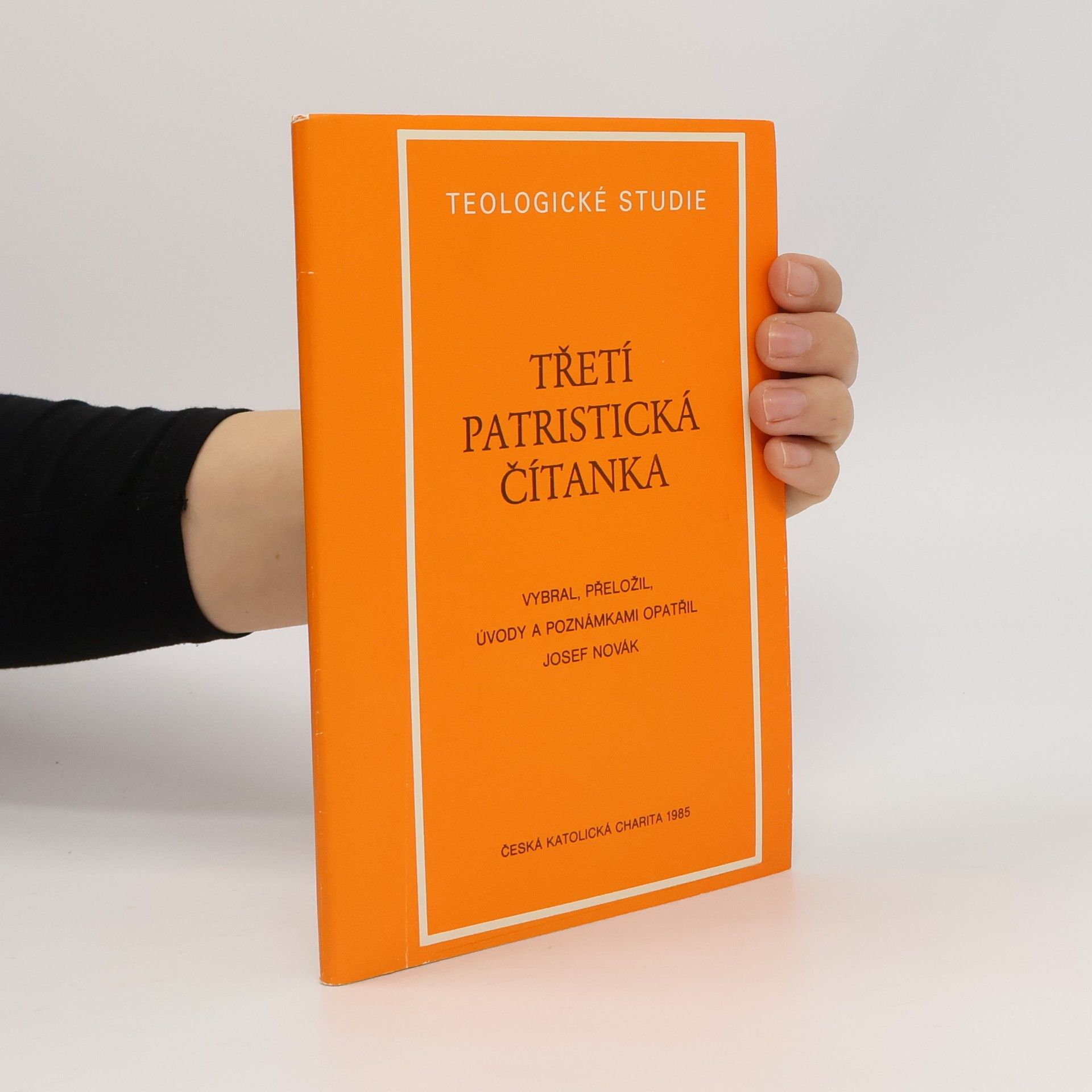 Josef Novák Třetí patristická čítanka