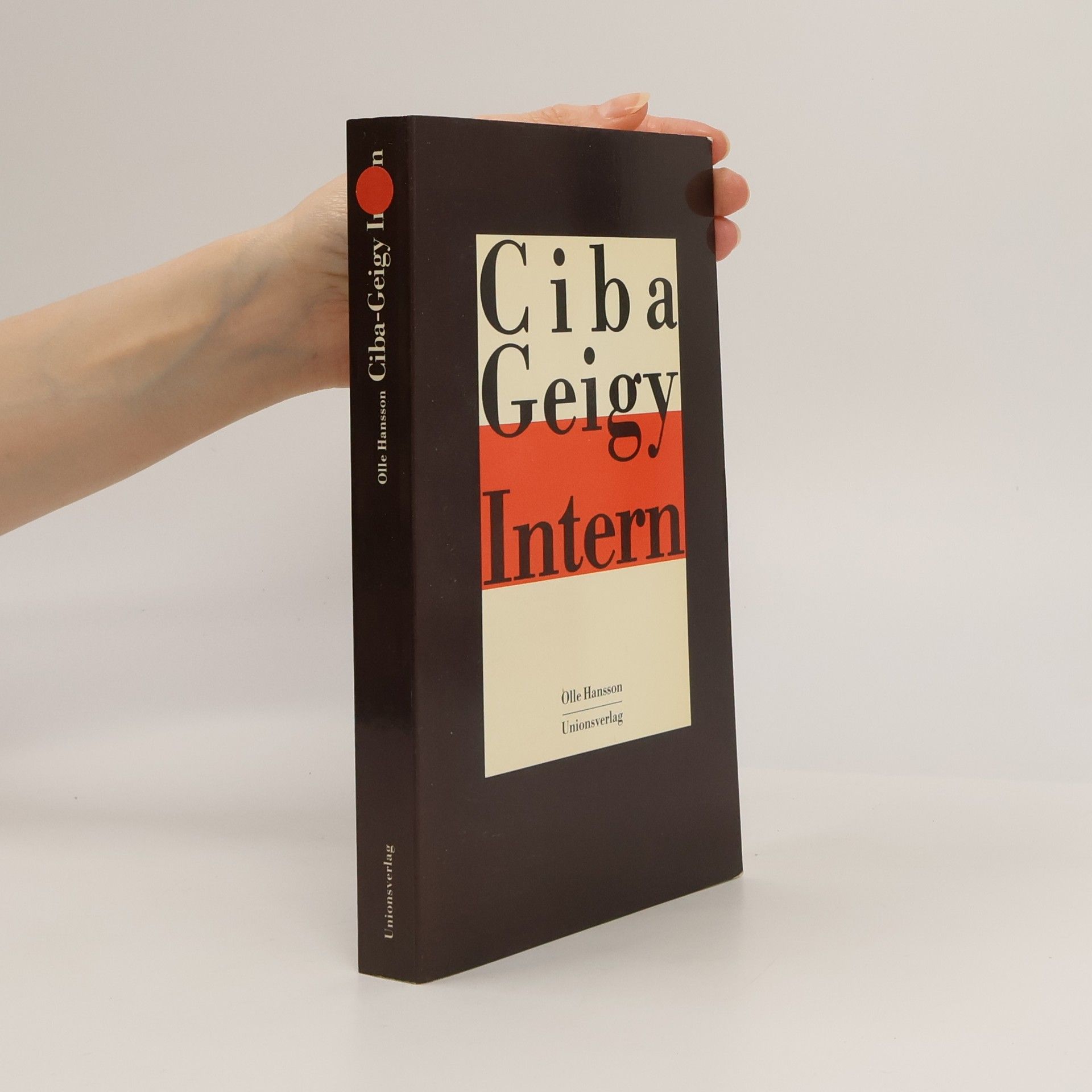 Olle Hansson Ciba Geigy intern