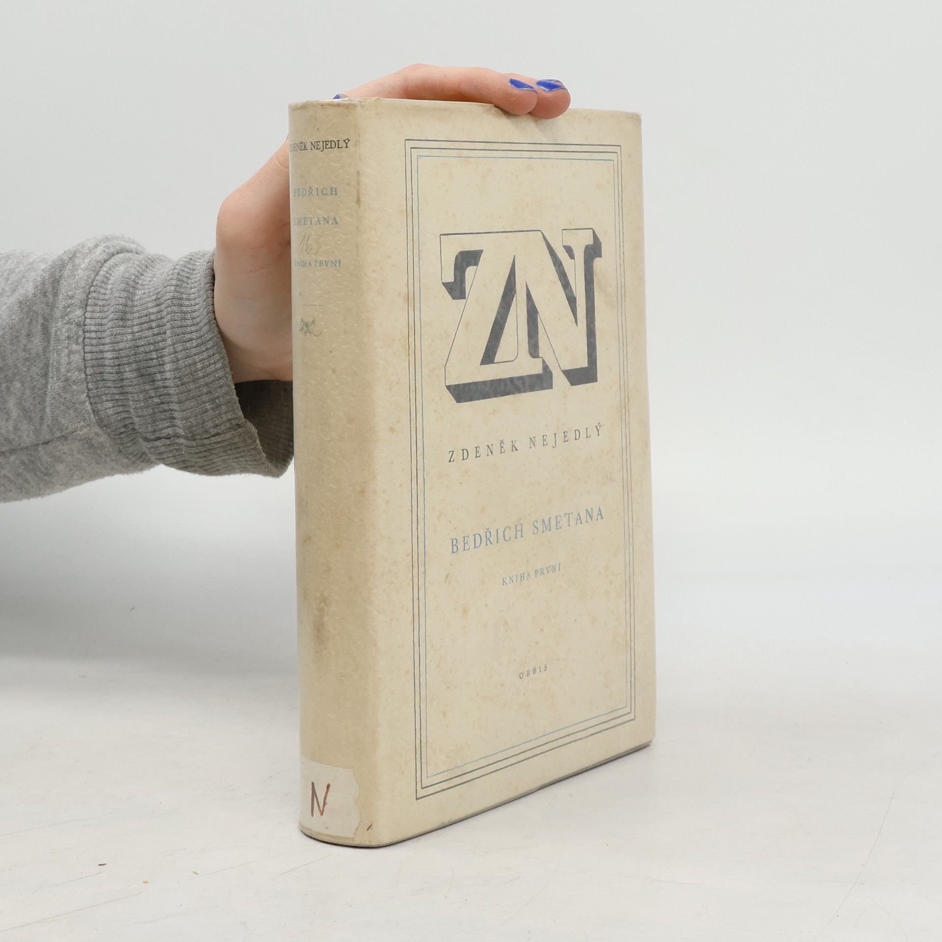 Zdeněk Nejedlý Bedřich Smetana 1