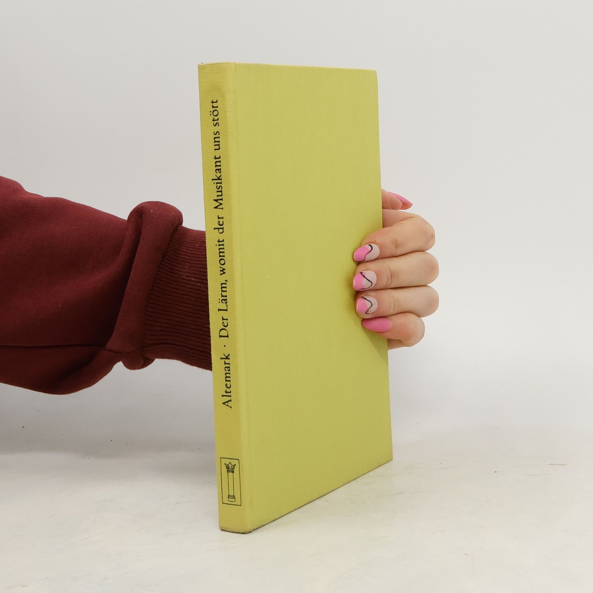 Joachim Altemark Der Lärm, womit der Musikant uns stört