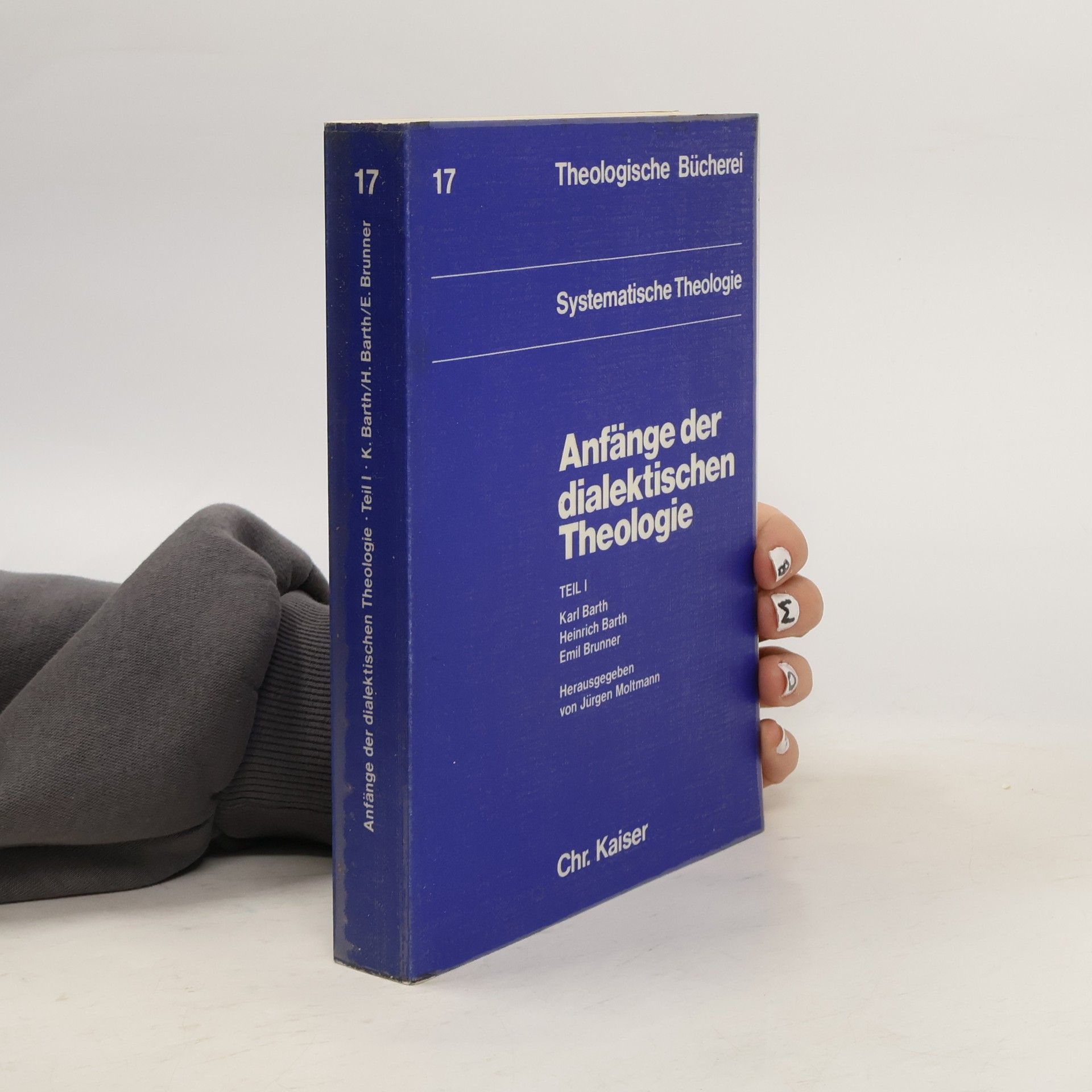 Jürgen Moltmann Anfänge der dialektischen Theologie I.