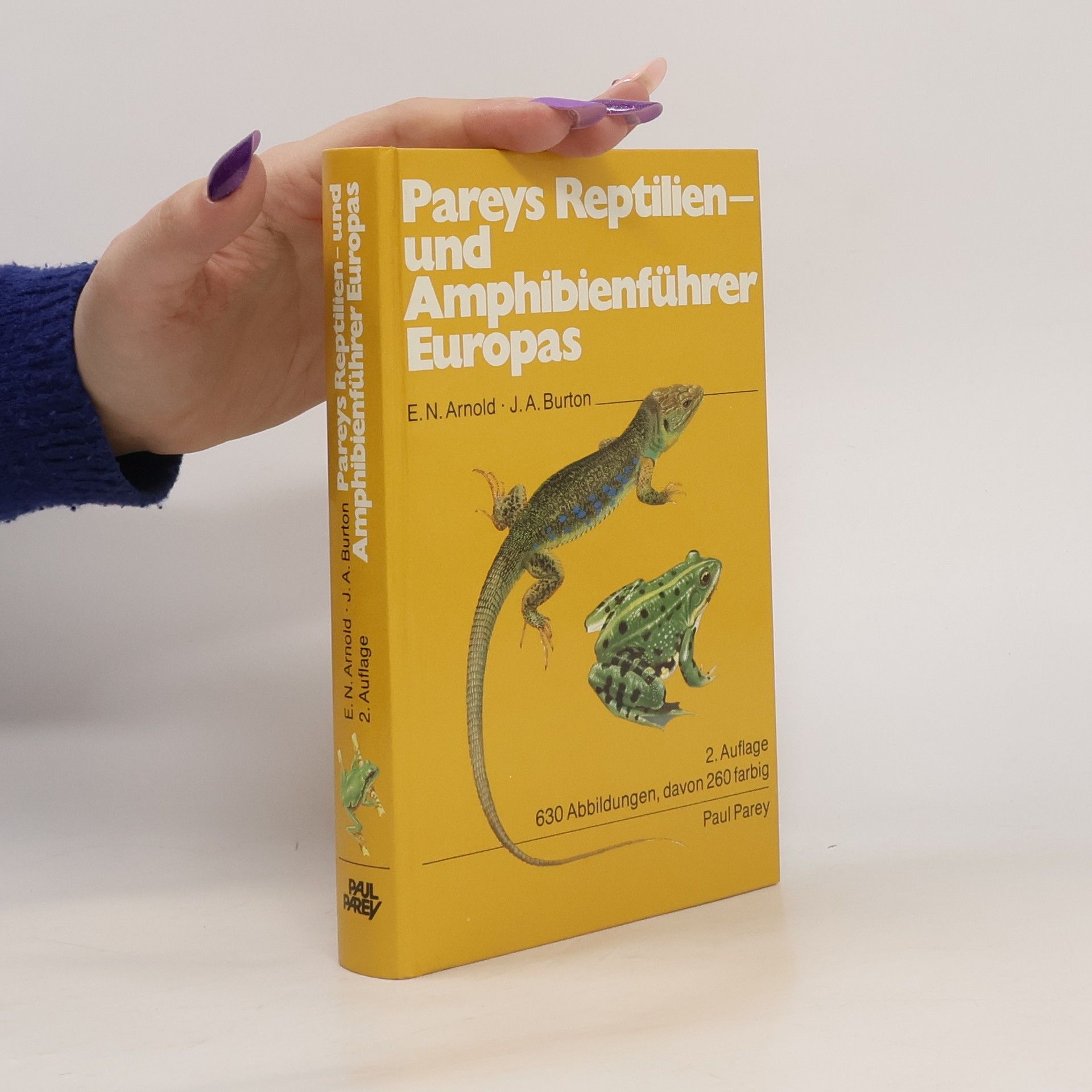 Pareys Reptilien - und Amphibienführer Europas