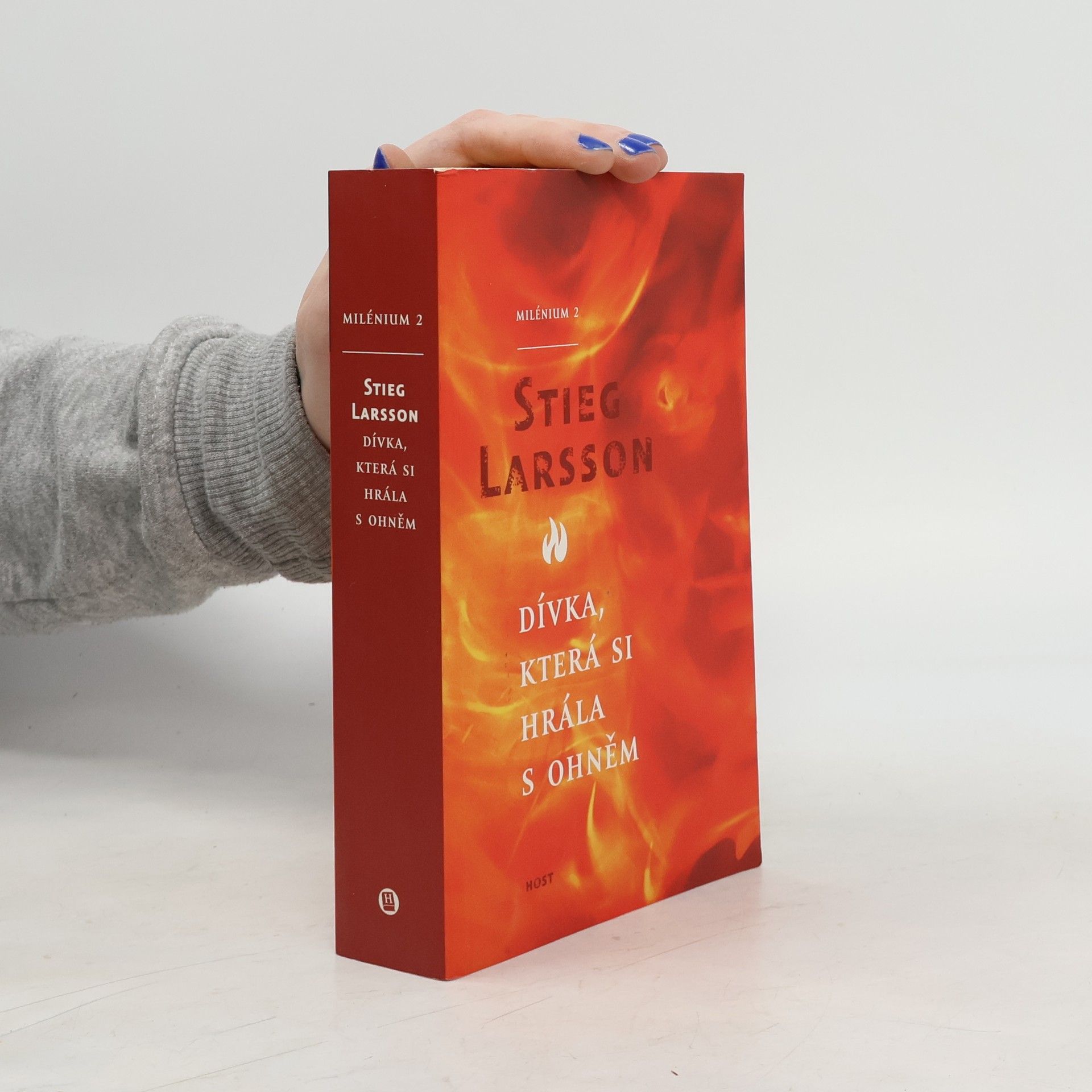 Stieg Larsson Dívka, která si hrála s ohněm