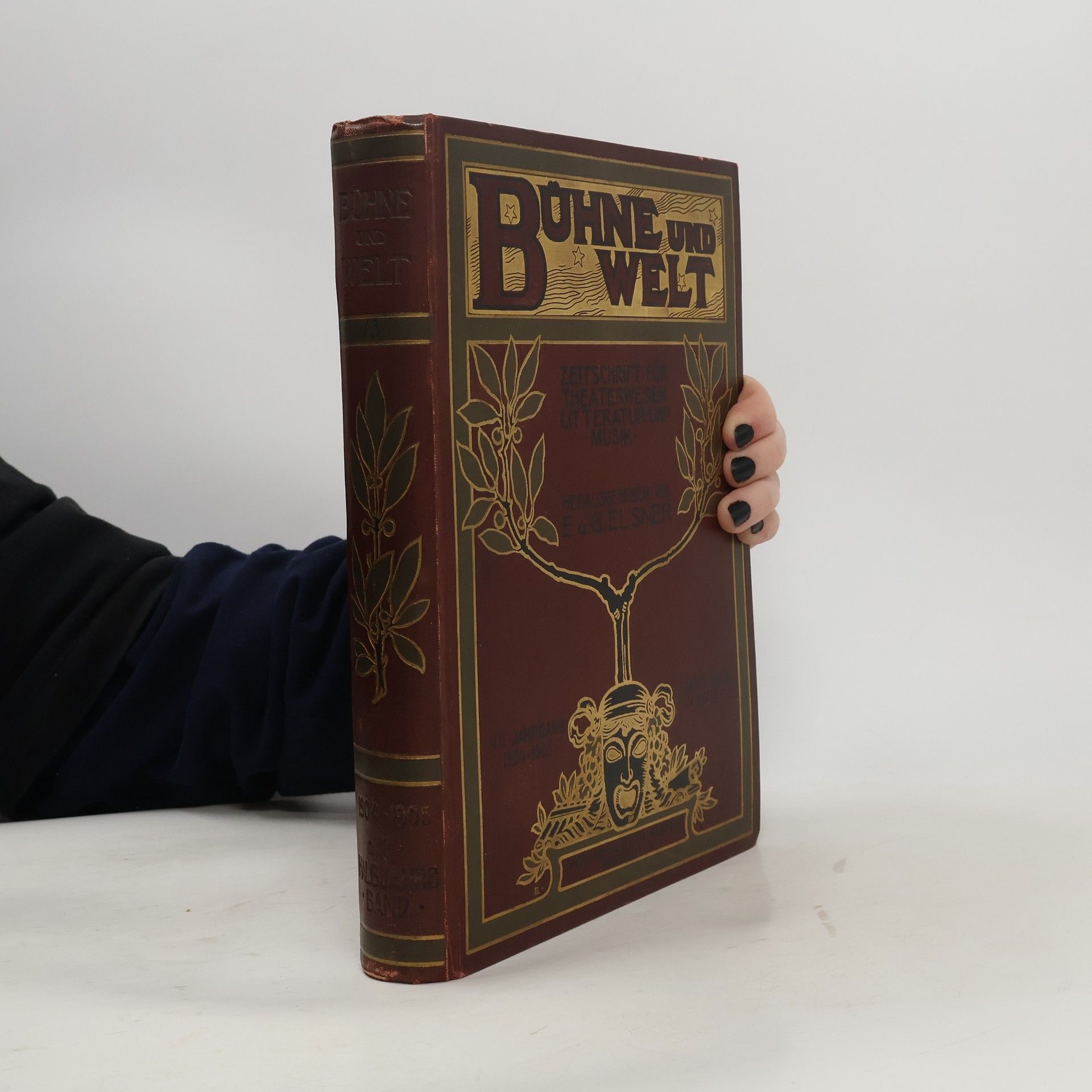 Heinrich Stümcke Bühne und Welt VII. Jahrgang. I. Halbjahr