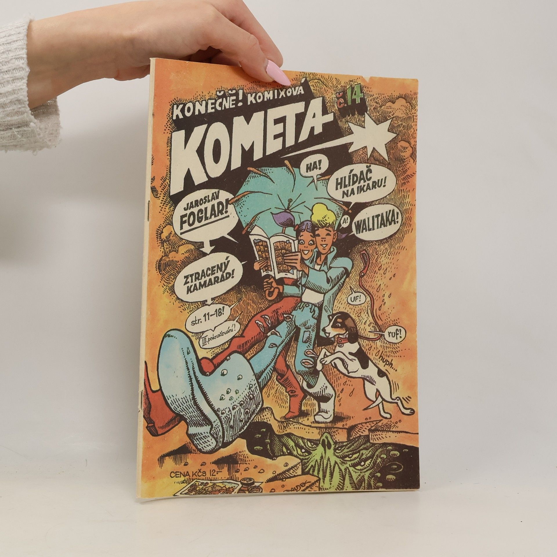 Jaroslav Foglar Konečně! komixová kometa 14