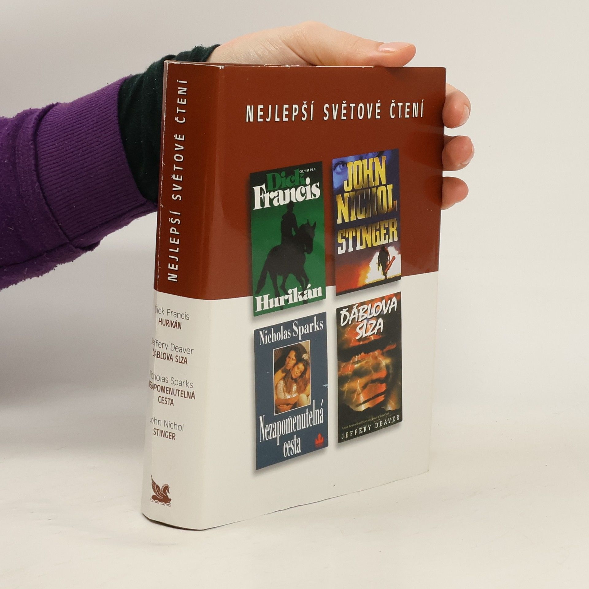 Jeffery Deaver Nejlepší světové čtení. Hurikán. Ďáblova slza. Nezapomenutelná cesta. Stinger