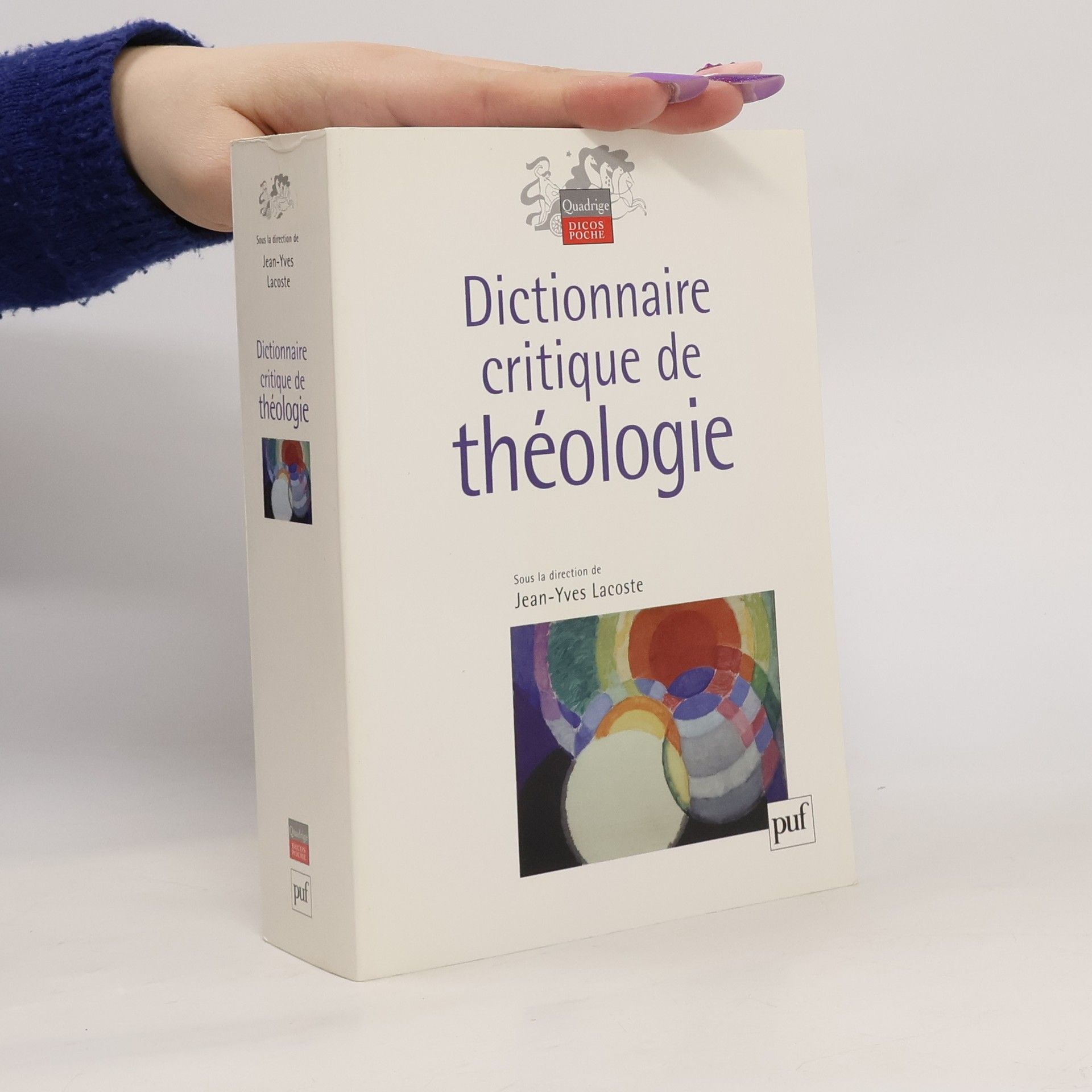 Jean-Yves Lacoste Dictionnaire critique de théologie