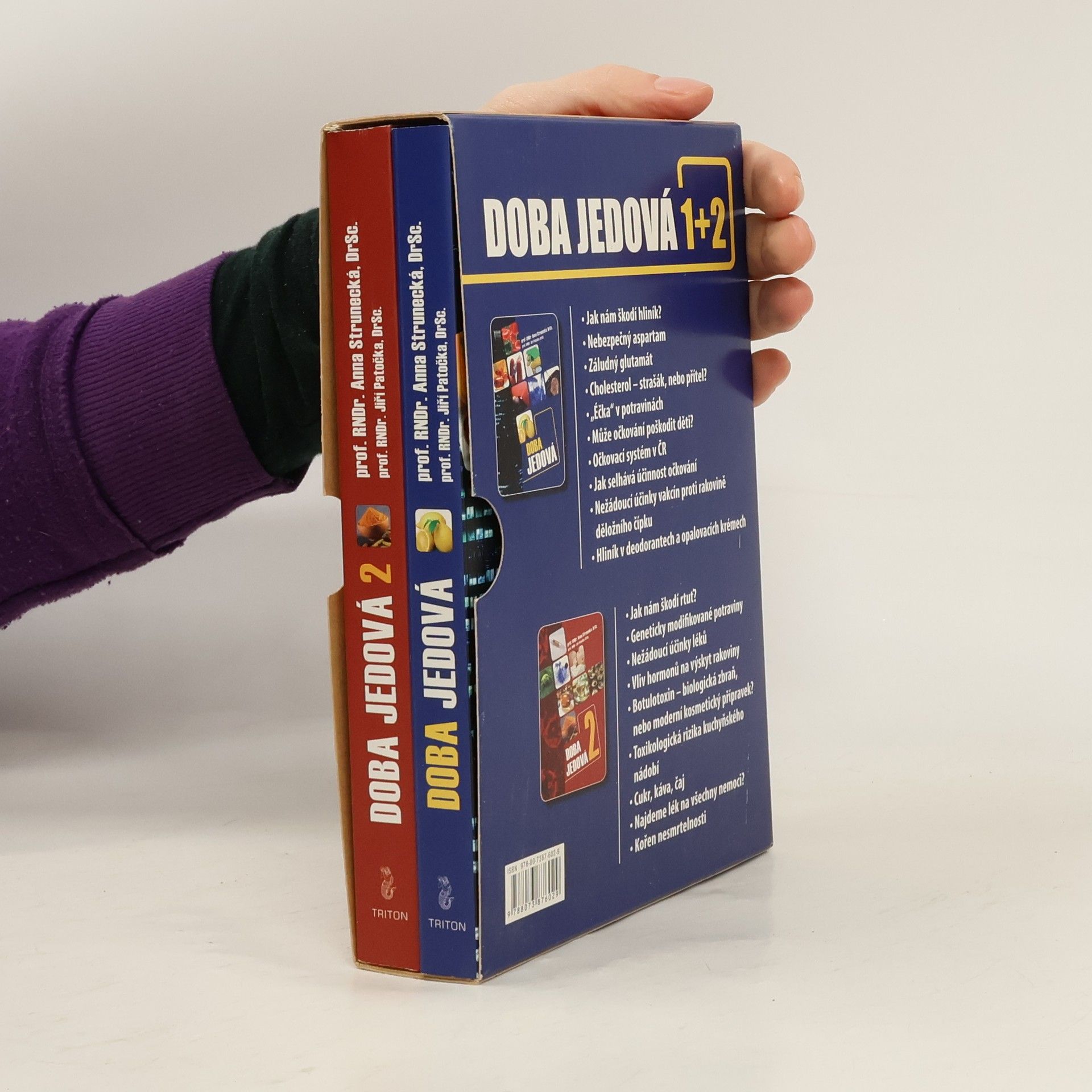 Anna Strunecká Doba jedová 1. a 2. díl (box, 2 svazky)