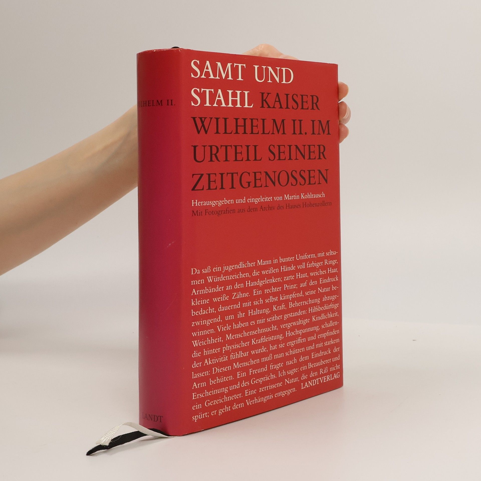 Martin Kohlrausch Samt und Stahl