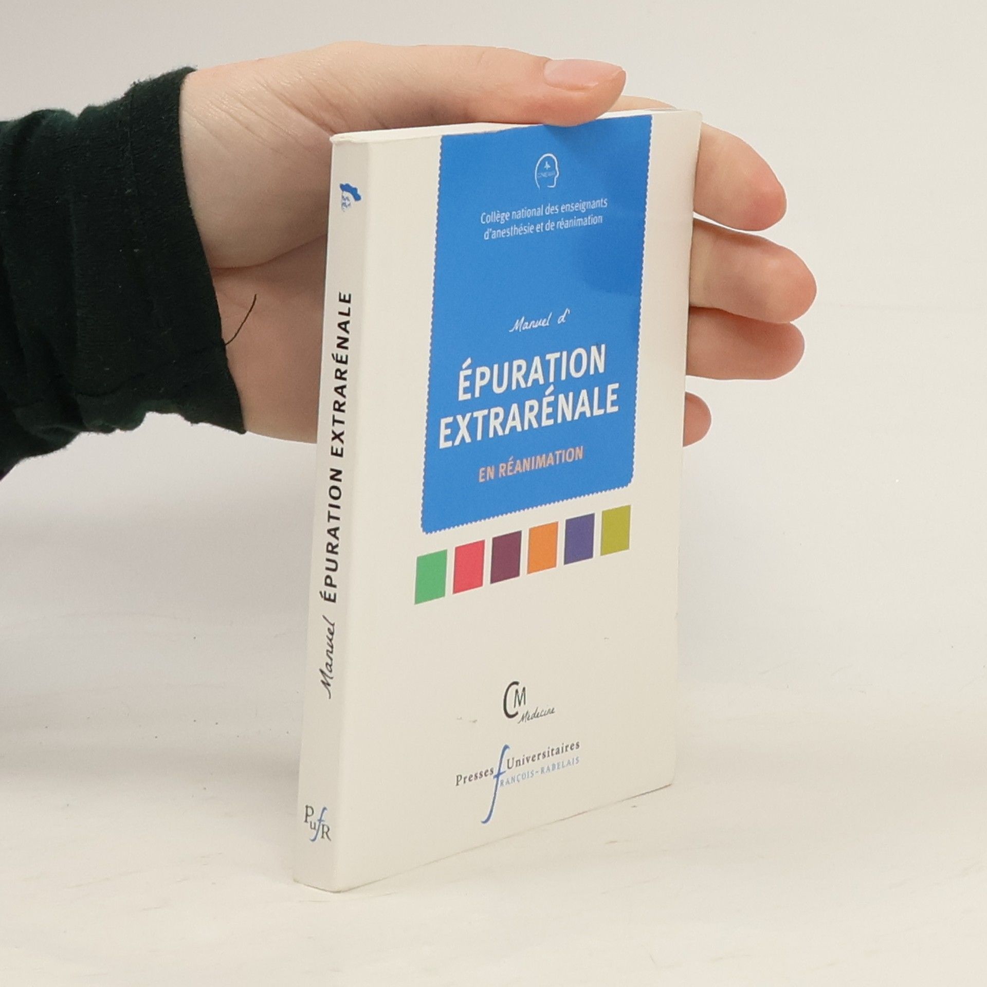 Collège national des enseignants d'anesthésie et de réanimation Manuel d'épuration extrarénale en réanimation