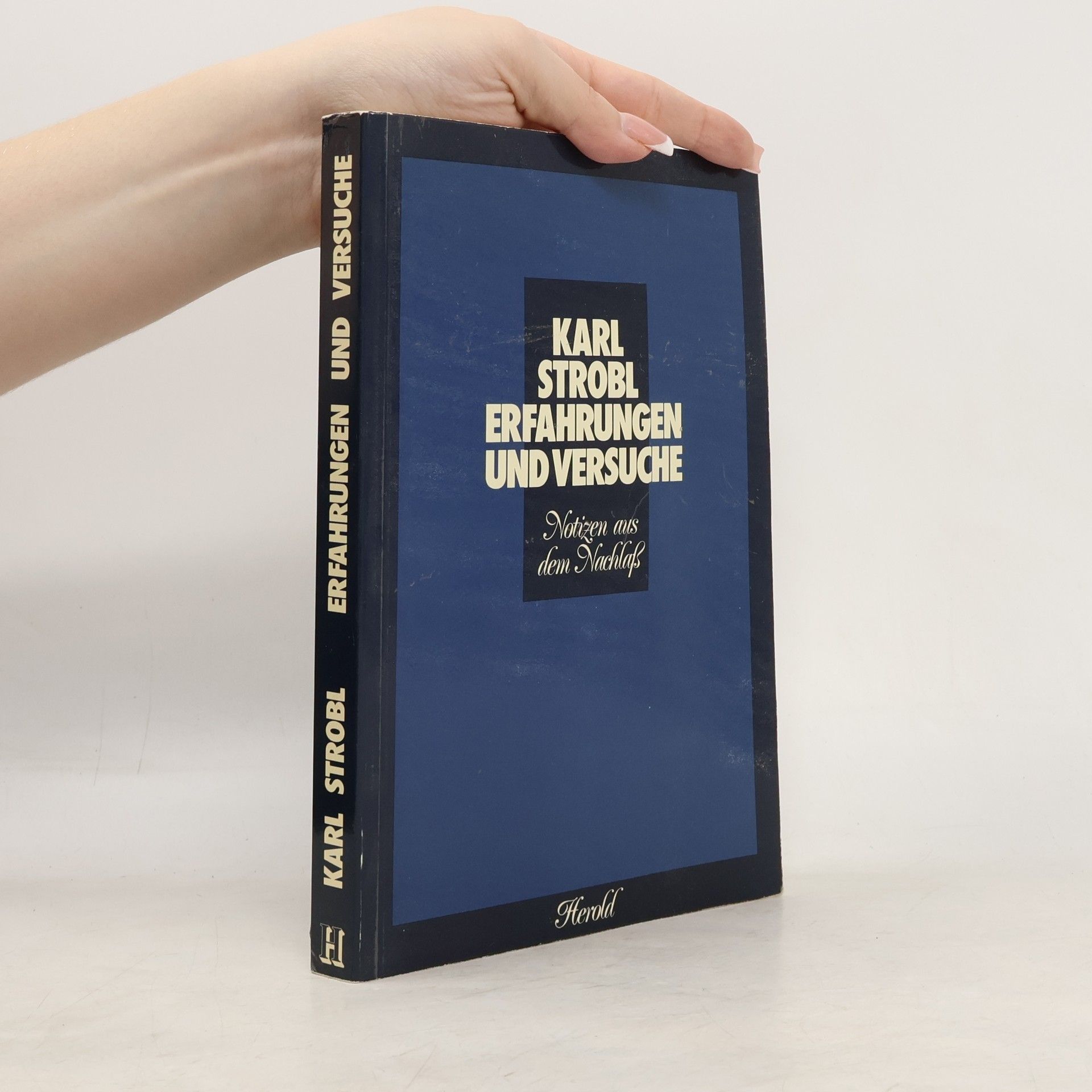 Karl Strobl Erfahrungen und Versuche