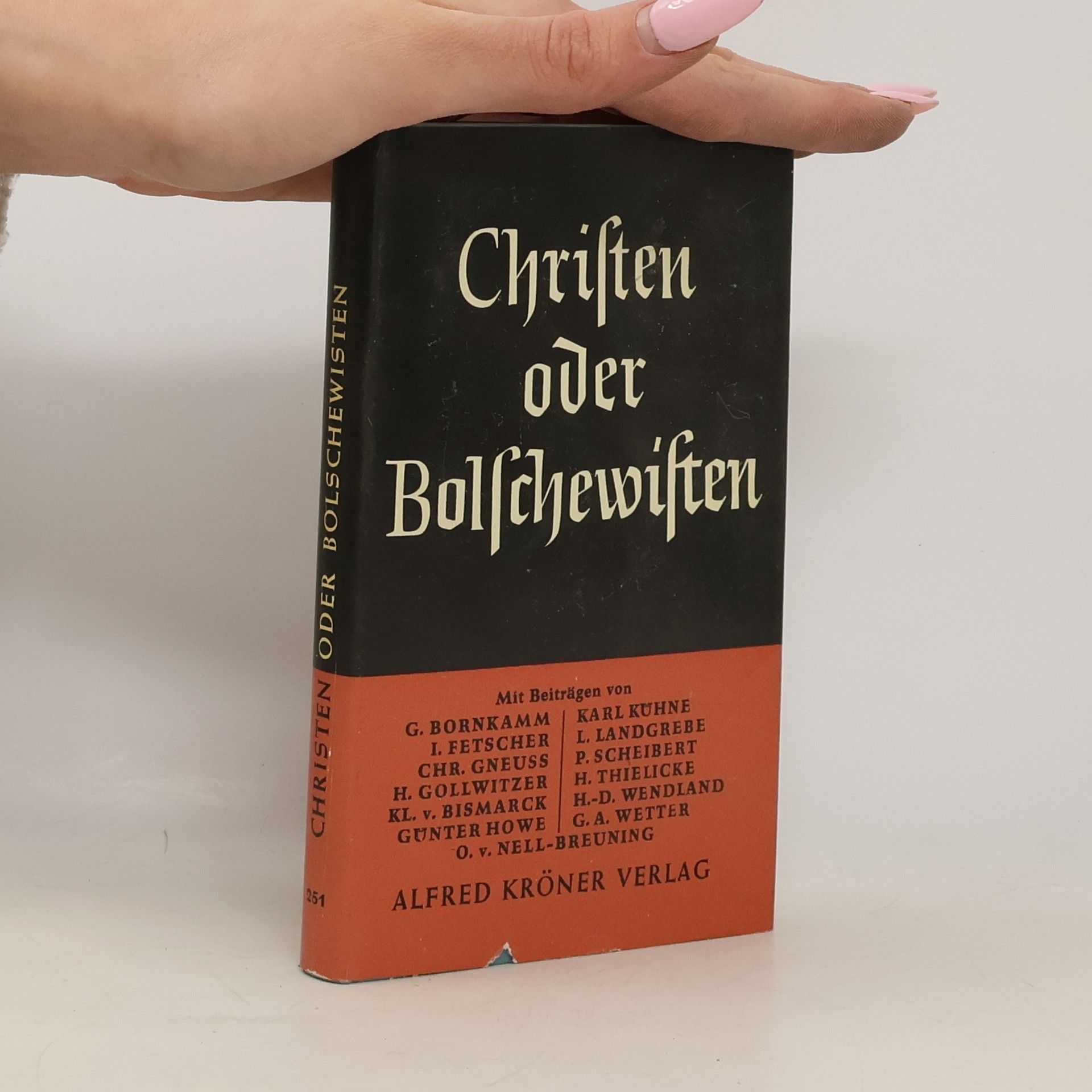 Various authors Christen oder Bolschewisten