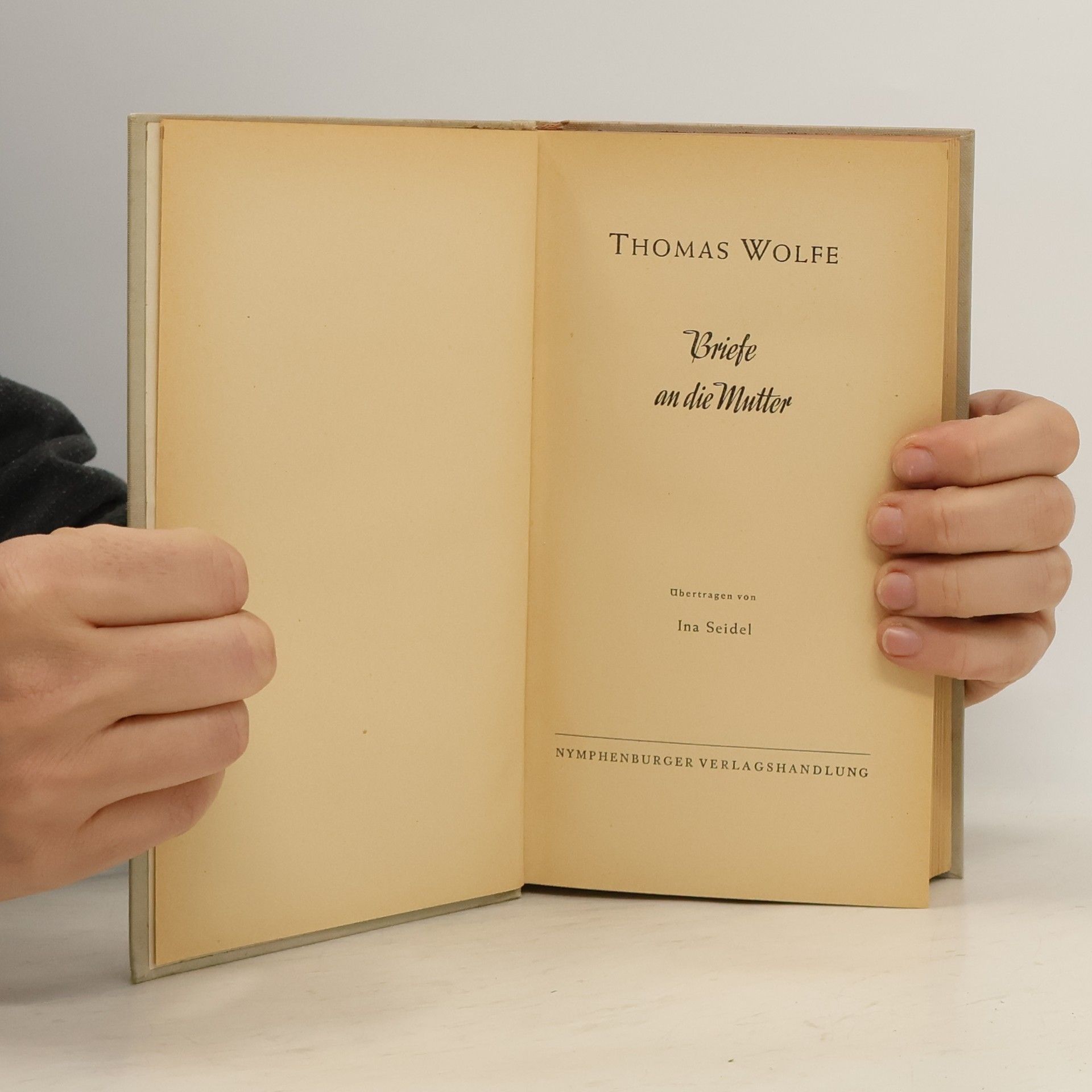 Thomas Wolfe Briefe an die Mutter