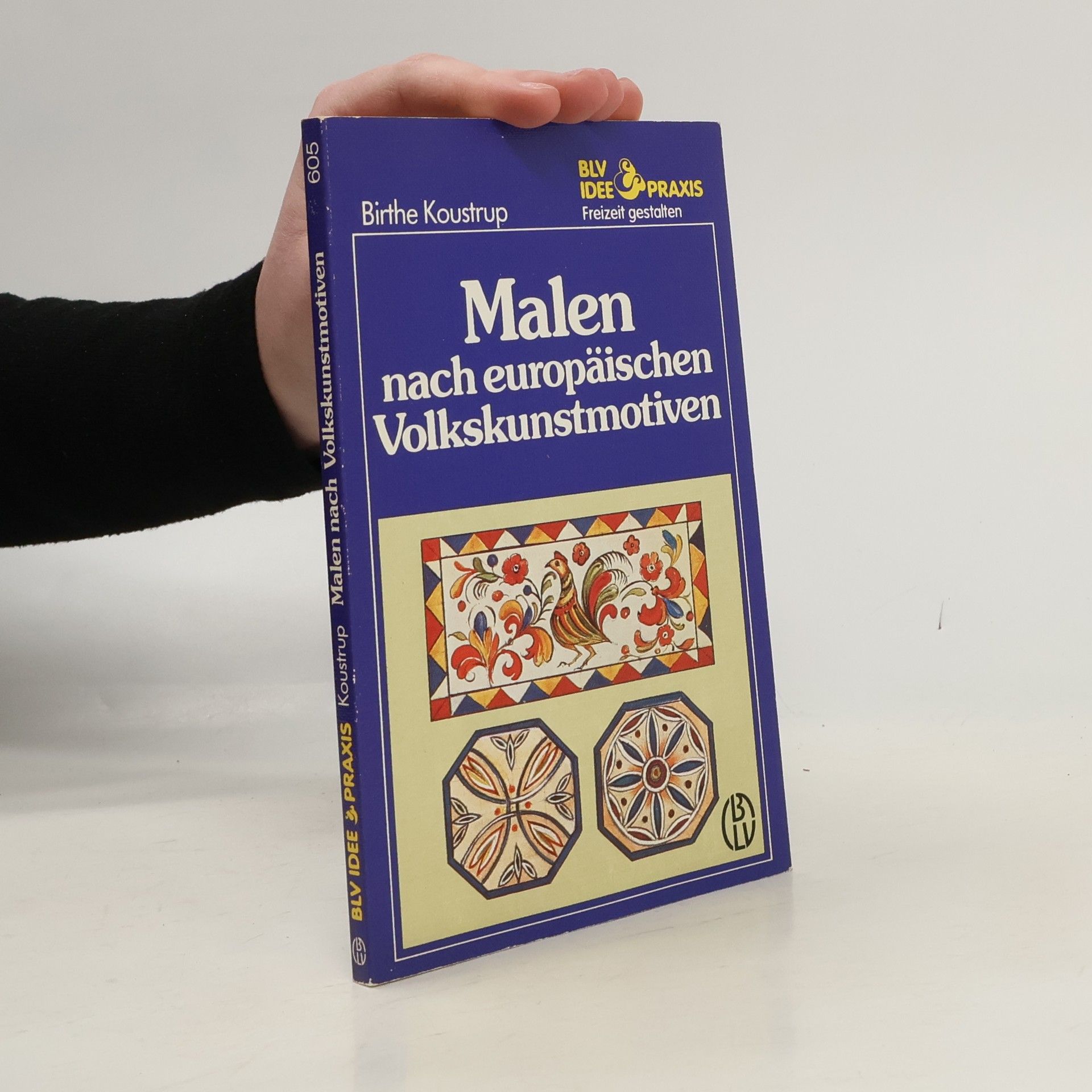 Birthe Koustrup Malen nach europäischen Volkskunstmotiven