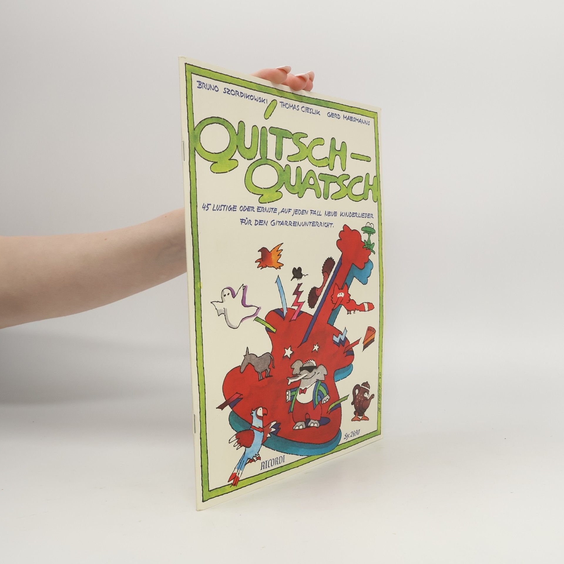 Bruno Szordikowski Quitsch-Quatsch - Nur Buch Guitare