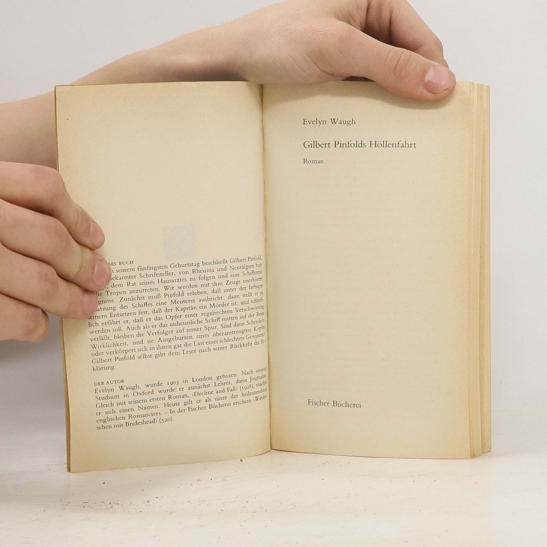 Evelyn Waugh Gilbert Pinfolds Höllenfahrt