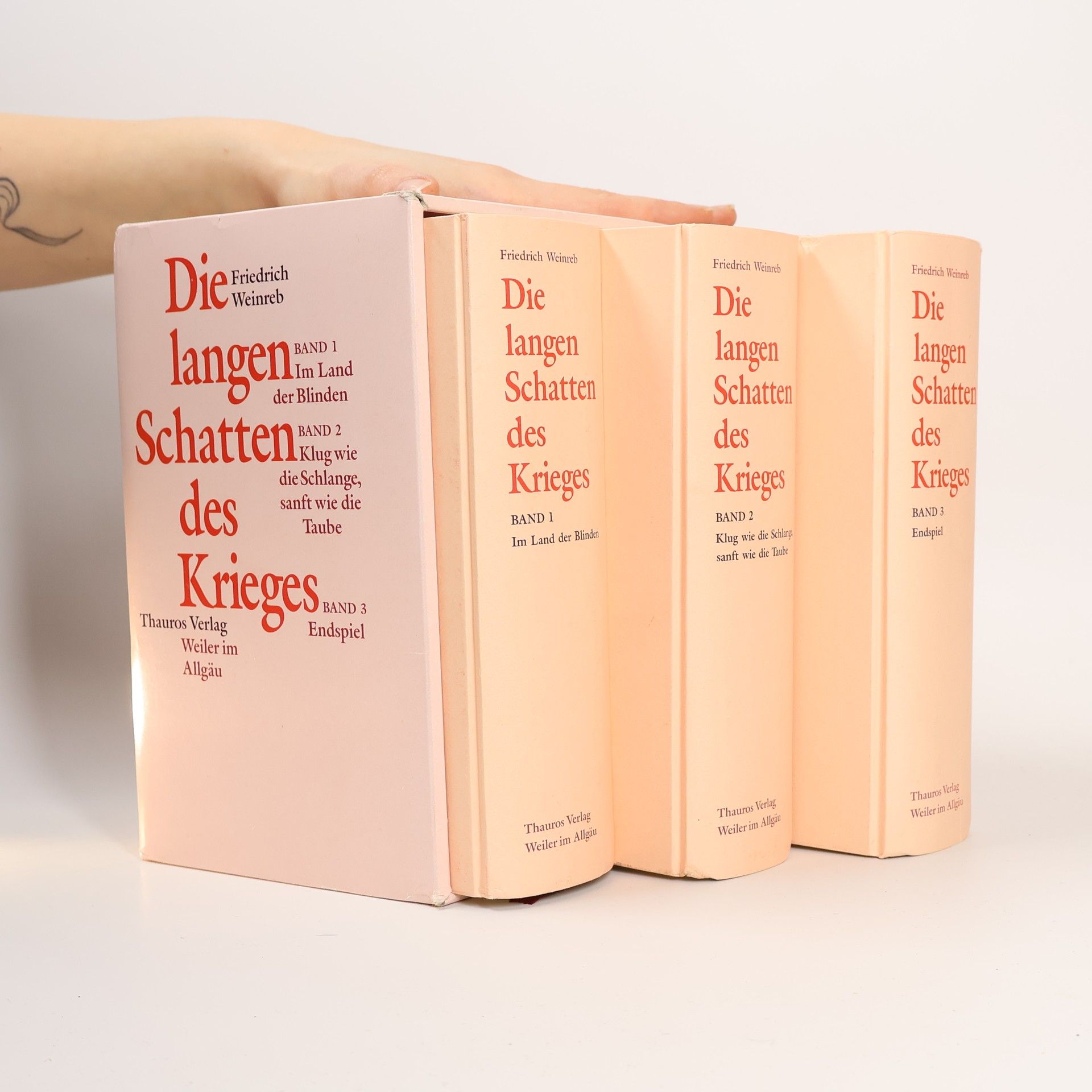 Friedrich Weinreb Die langen Schatten des Krieges 1-3