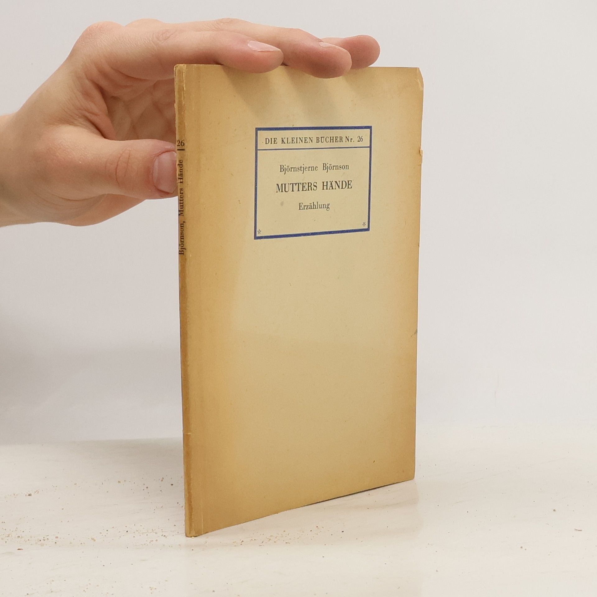 Bjørnstjerne Bjørnson Mutters Hände