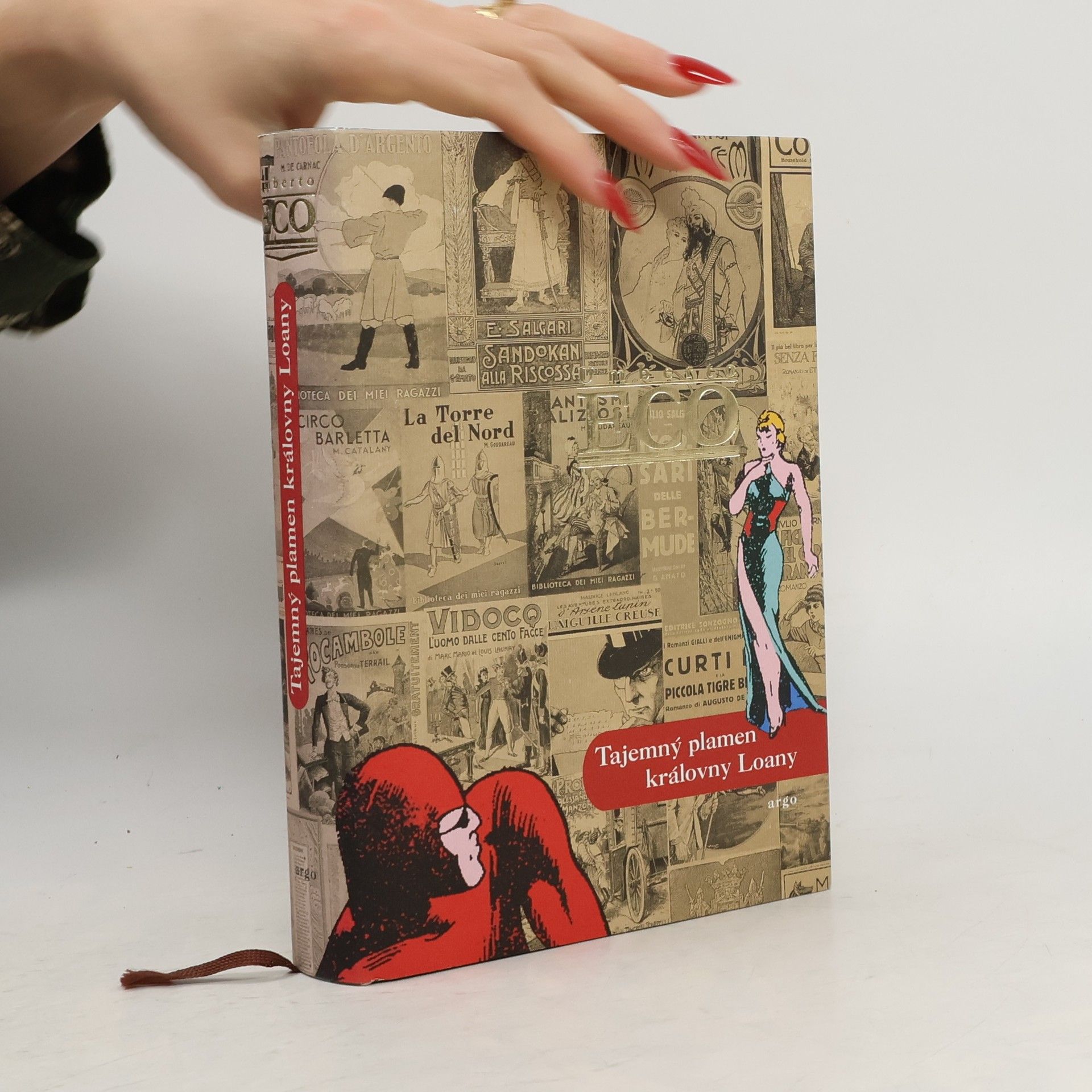 Umberto Eco Tajemný plamen královny Loany: Ilustrovaný román