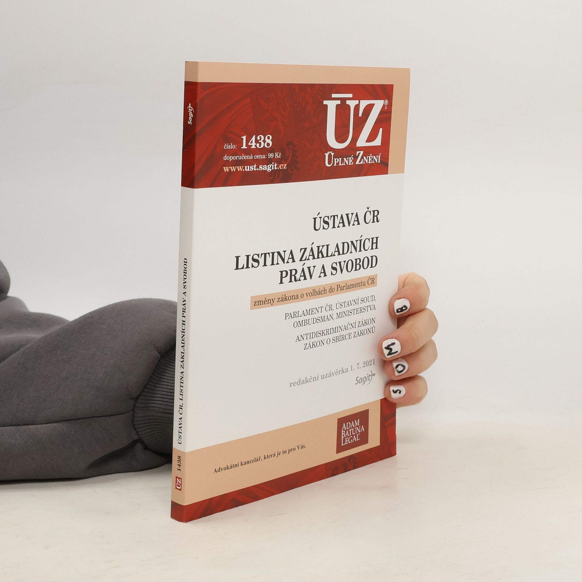 Autores varios ÚZ 1438. Ústava ČR, Listina základních práv a svobod