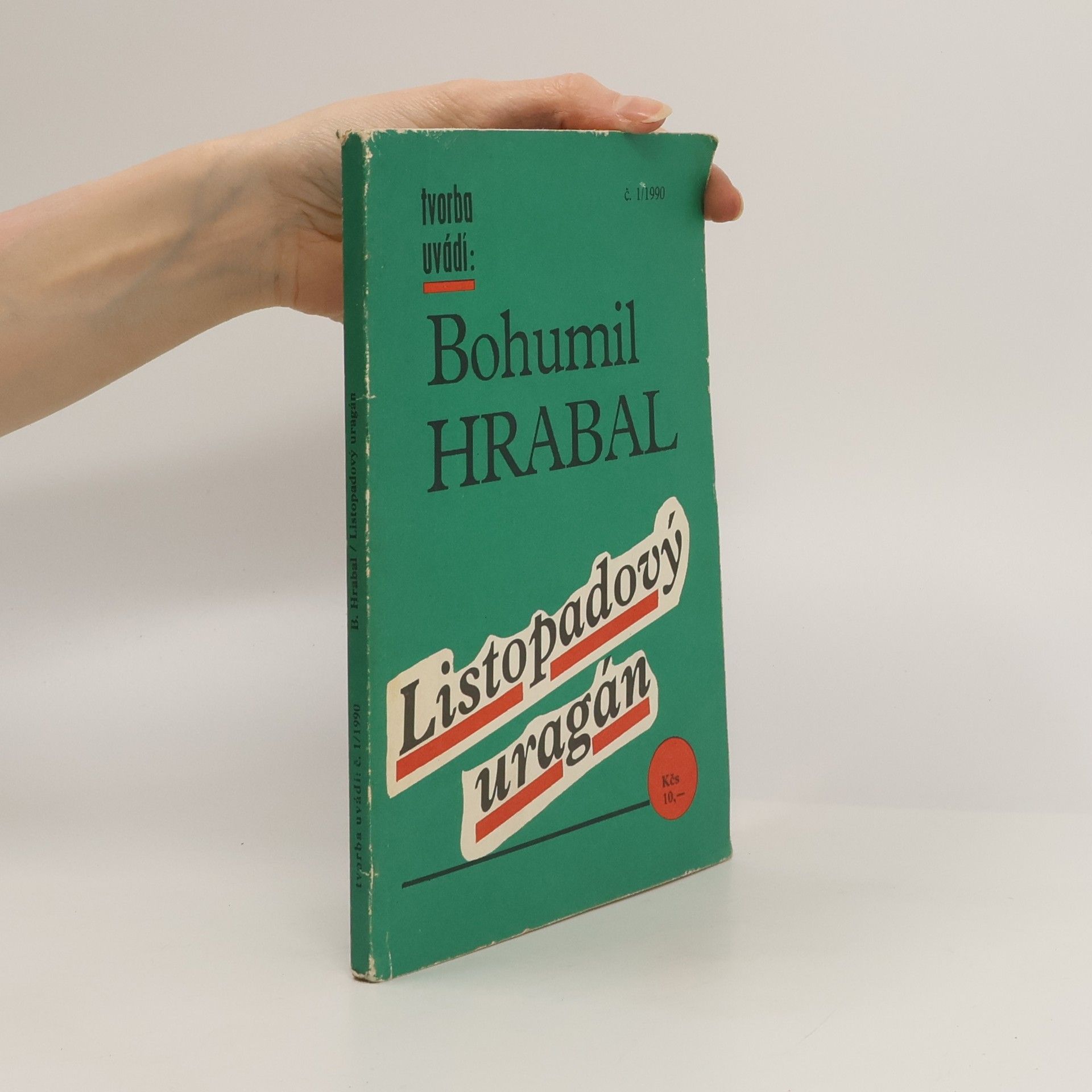 Bohumil Hrabal Listopadový uragán