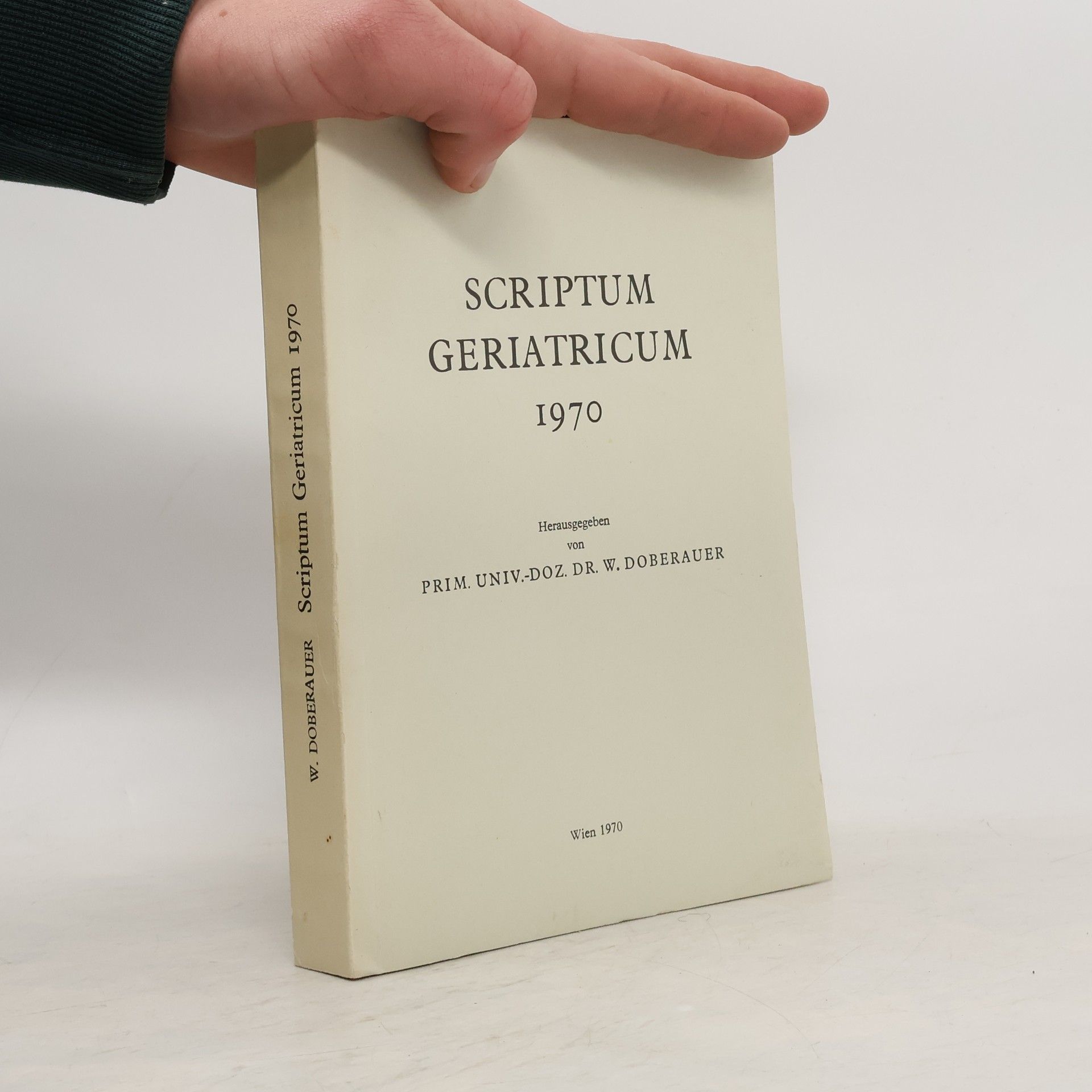 Scriptum Geriatricum 1970