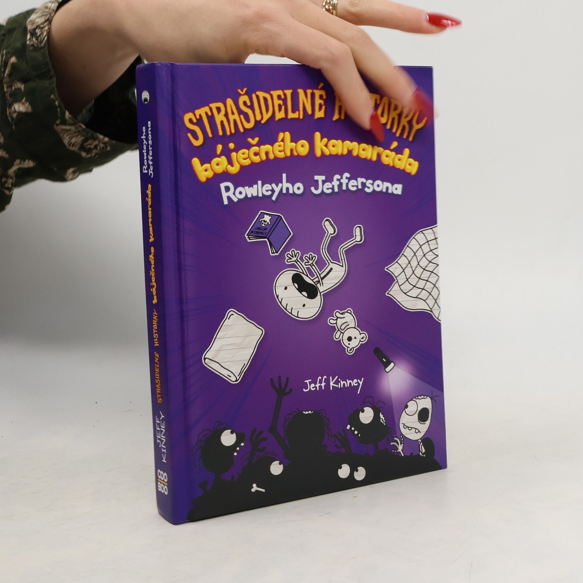 Jeff Kinney Strašidelné historky báječného kamaráda Rowleyho Jeffersona
