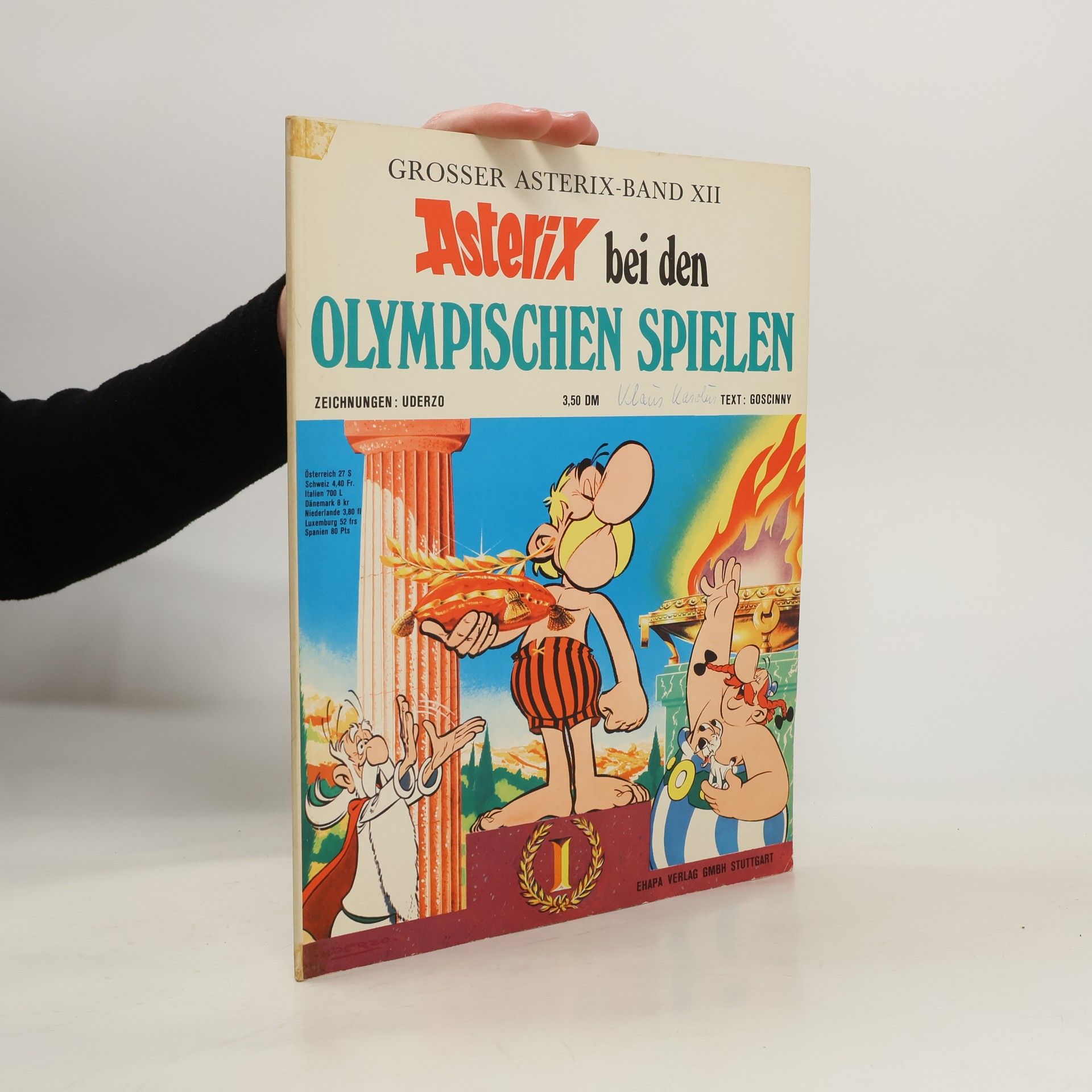 René Goscinny Asterix bei den Olympischen Spielen 12