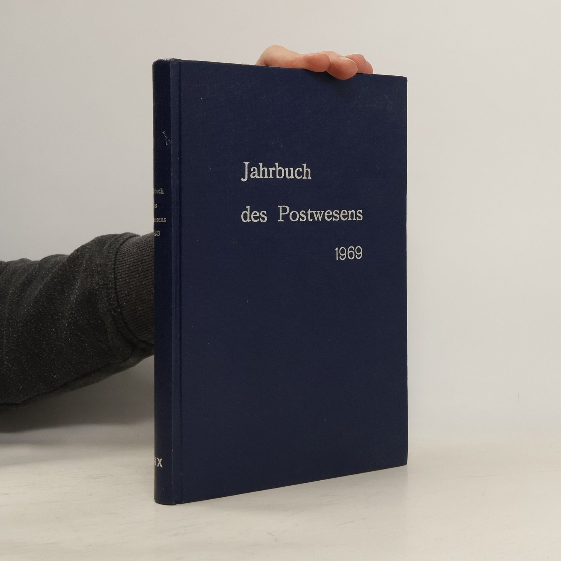 Dr. jur. Hans Steinmetz Jahrbuch des Postwesens 1969
