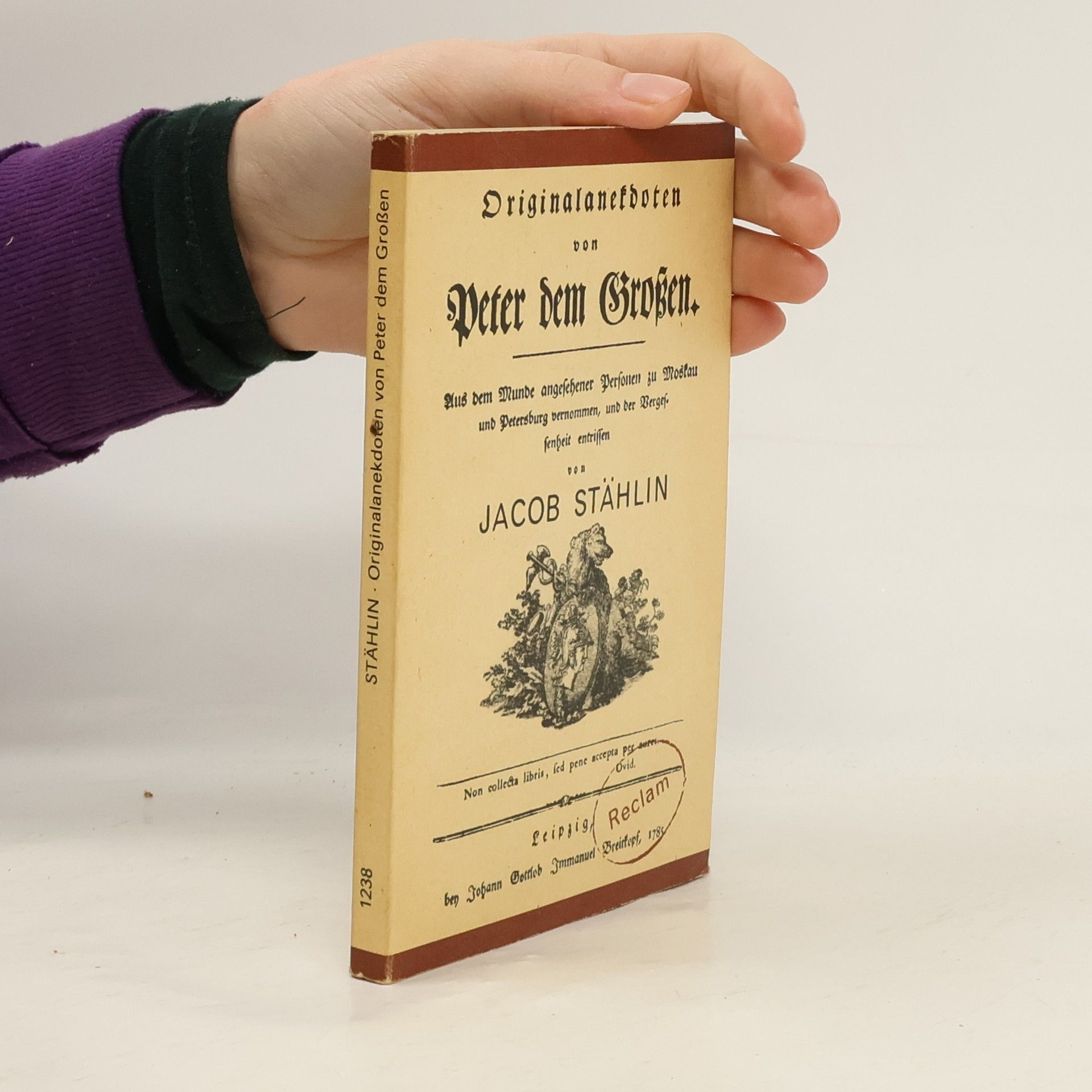 Originalanekdoten von Peter dem Grossen