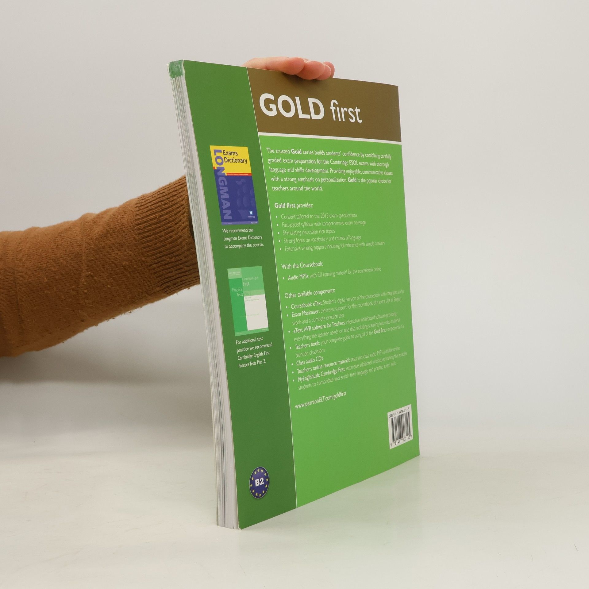 Jana Bellová Gold First coursebook