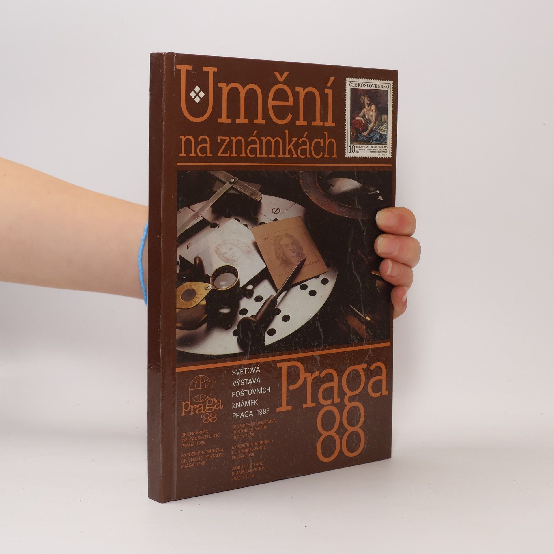 Jiří T. Kotalík Umění na známkách. Katalog výstavy Praga 1988