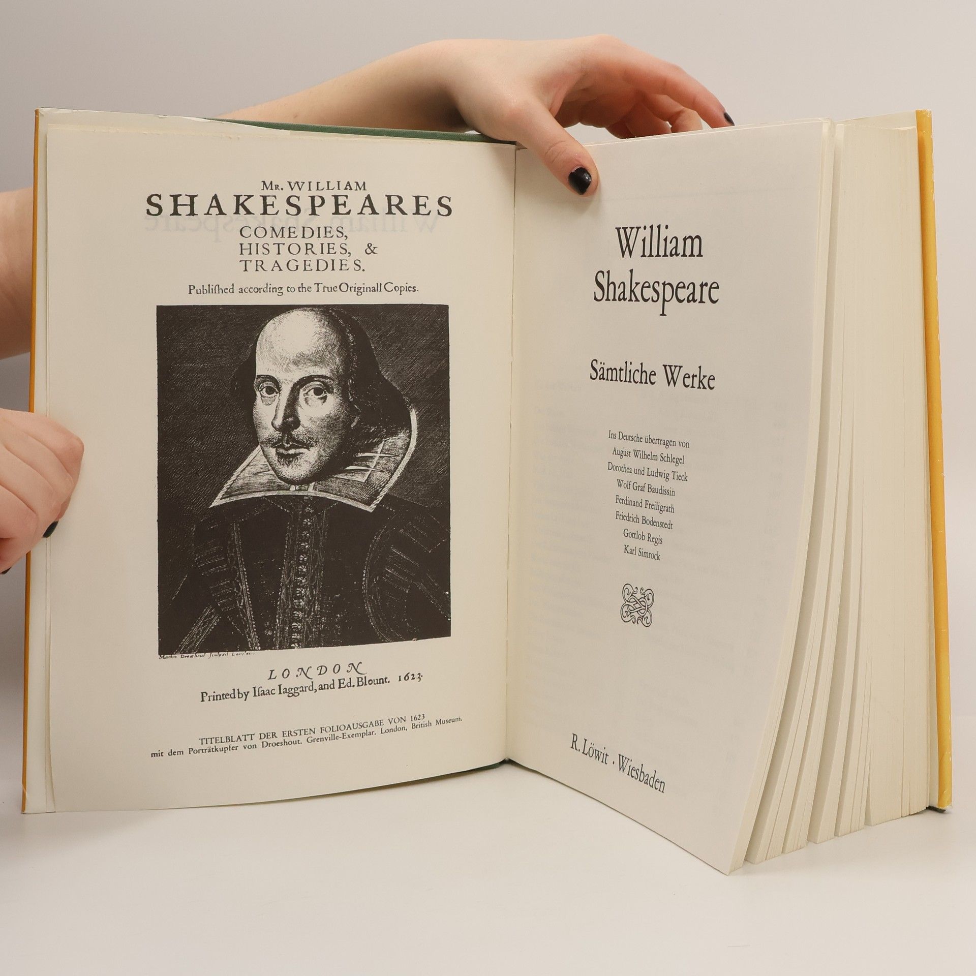 William Shakespeare Samtliche Werke in einem Bande