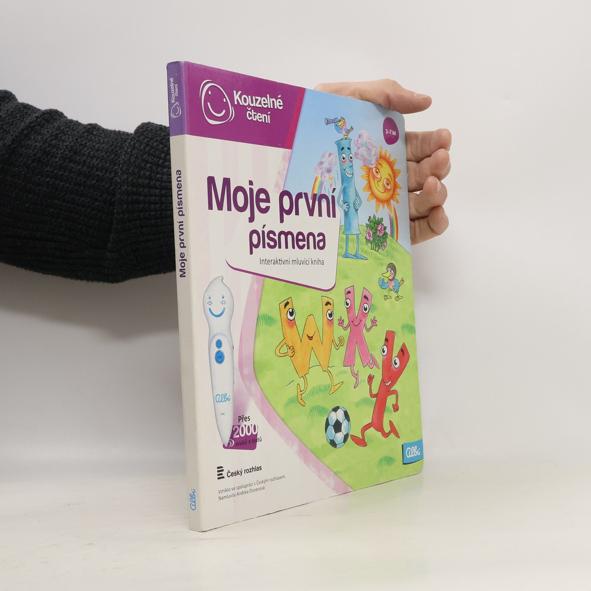 Jan Vodňanský Moje první písmena. Interaktivní mluvící kniha